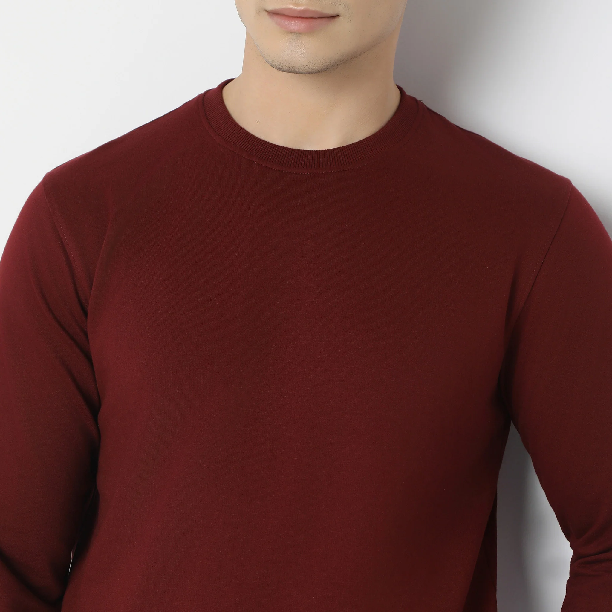Essential Solid Sweatshirt - Image 4
