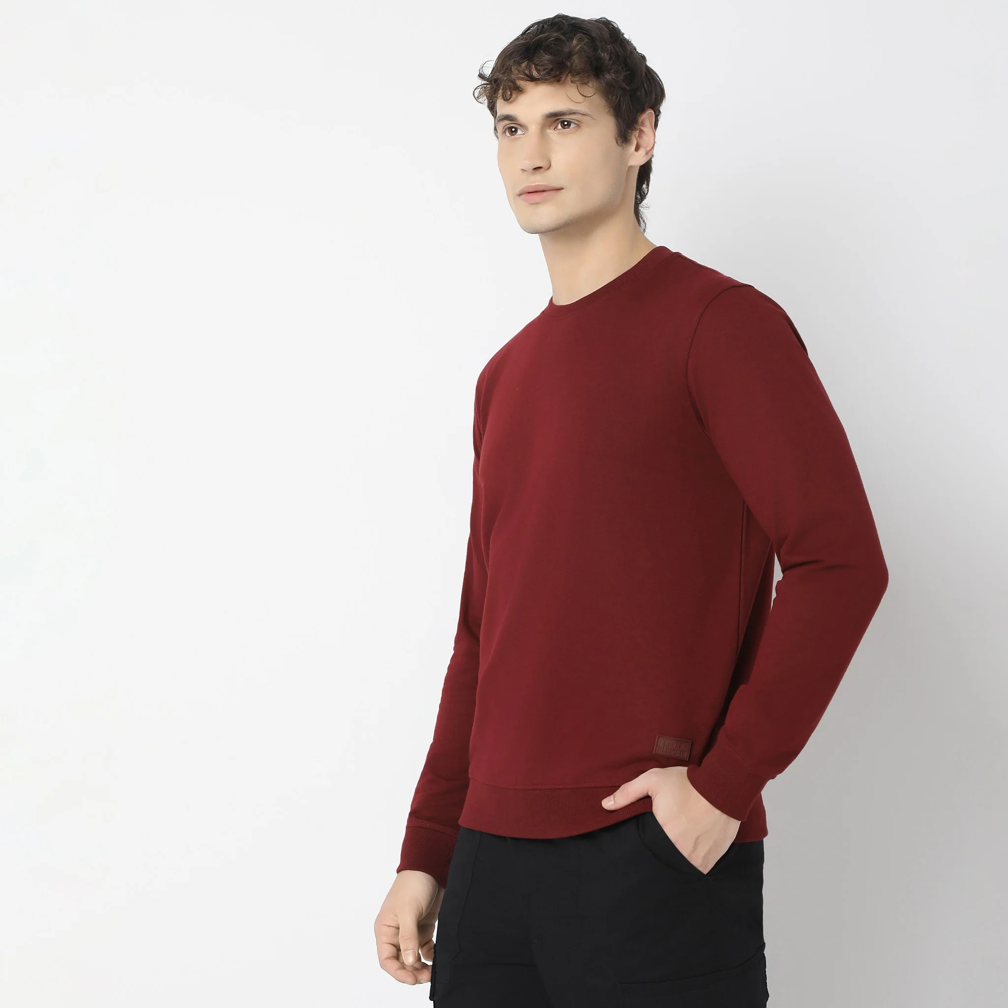 Essential Solid Sweatshirt - Image 5