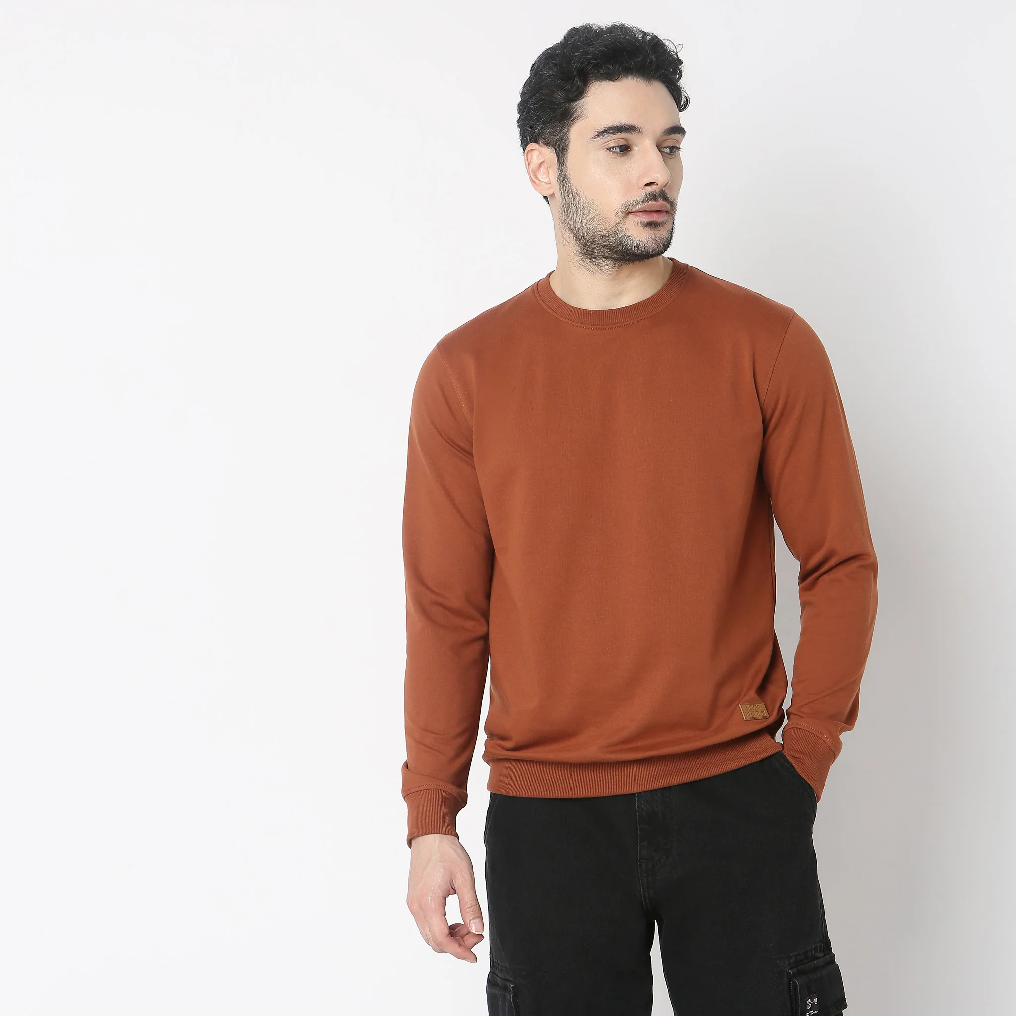 Essential Solid Sweatshirt - Image 7