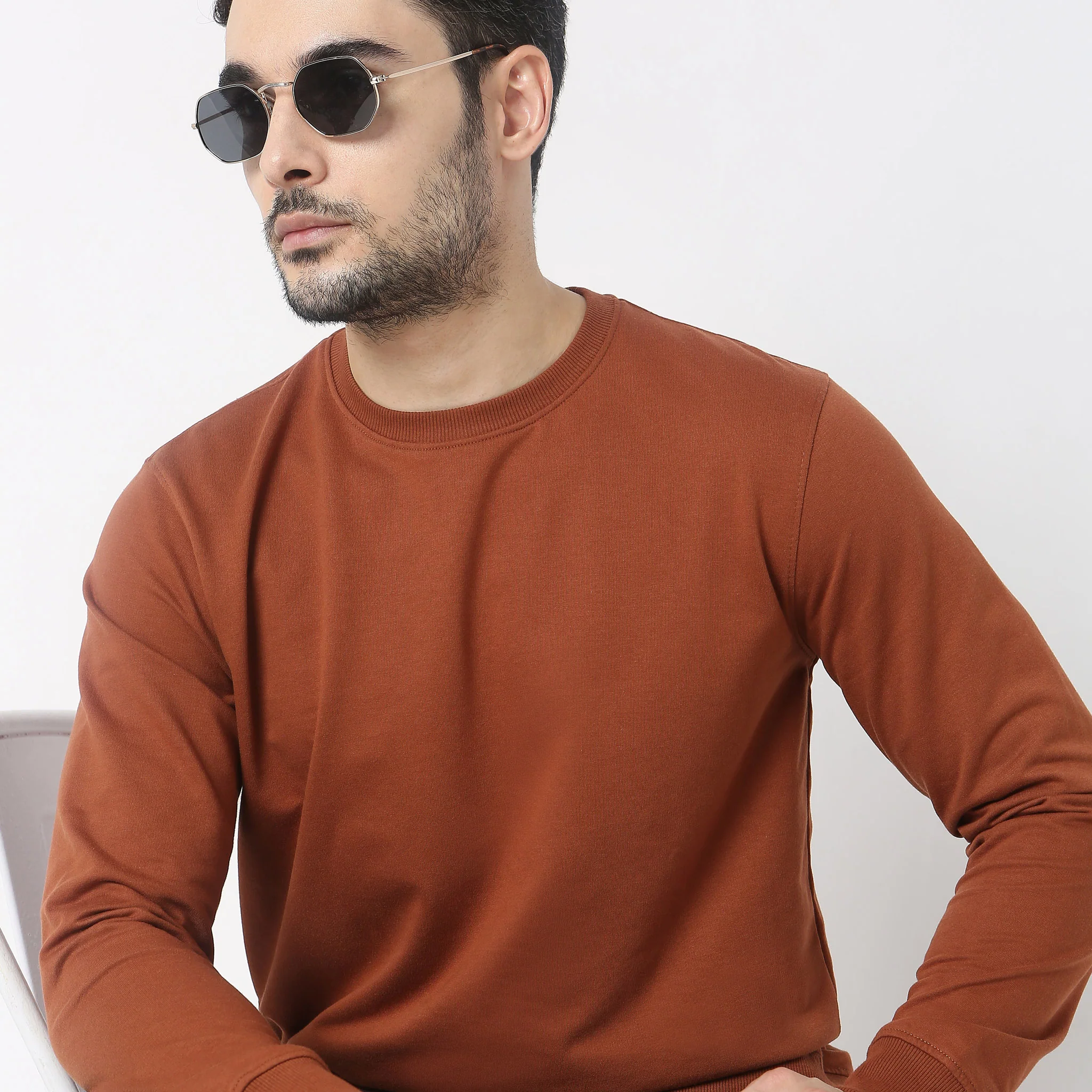 Essential Solid Sweatshirt - Image 9