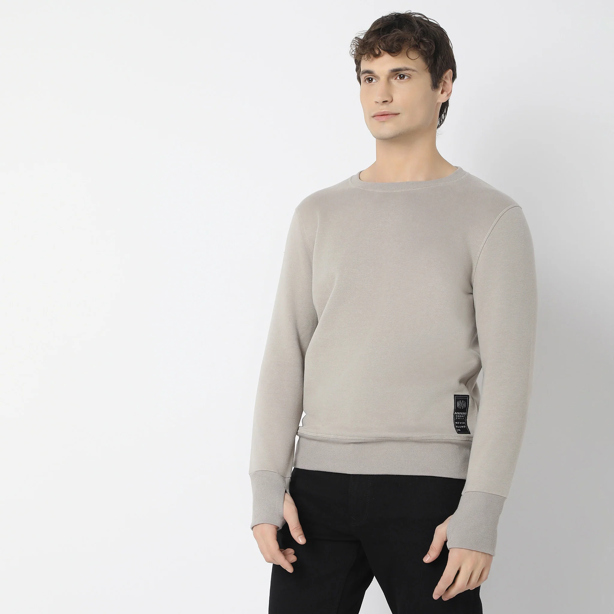 UltraSoft Sweats™ - Ultra Soft Fleece for Warm and Comfort - Regular Fit Solid Sweatshirt - Image 10