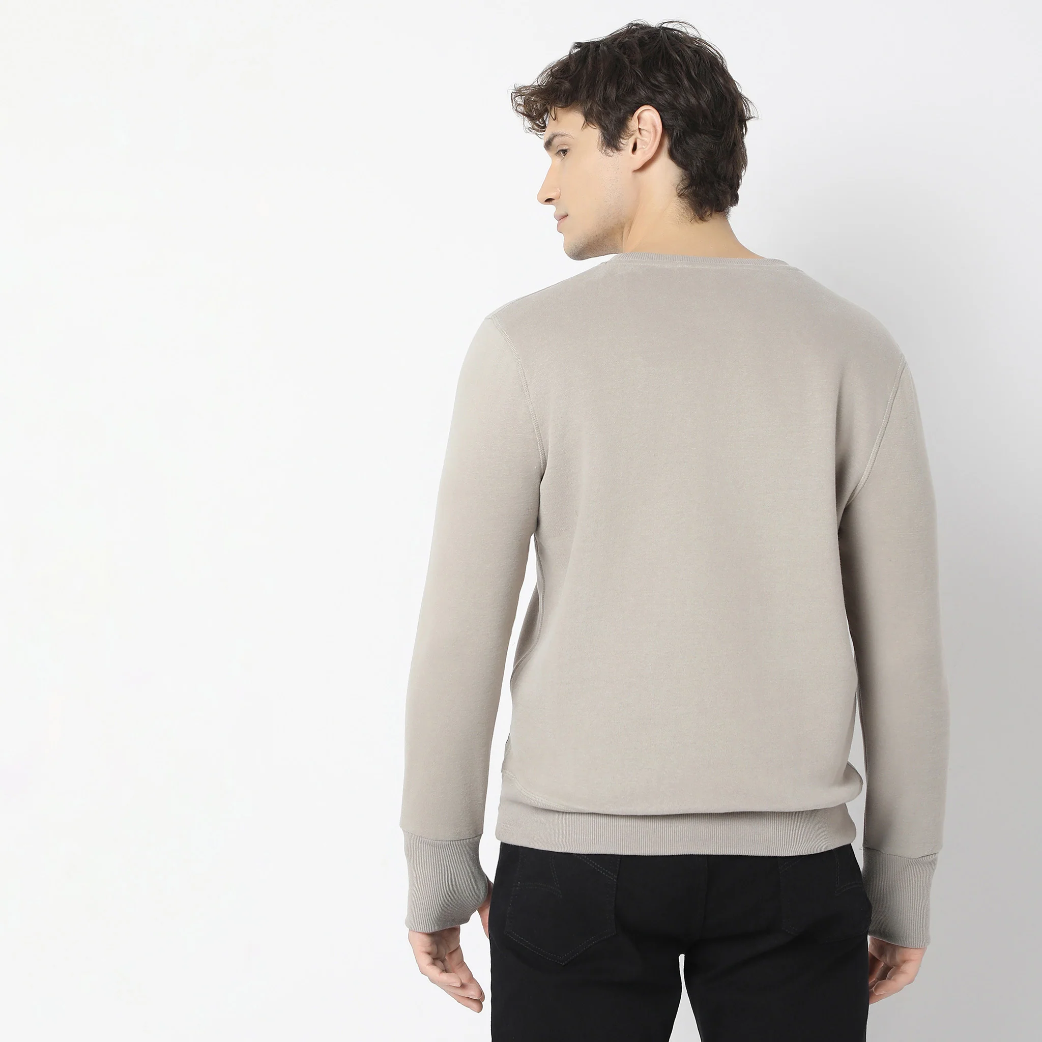 UltraSoft Sweats™ - Ultra Soft Fleece for Warm and Comfort - Regular Fit Solid Sweatshirt - Image 8