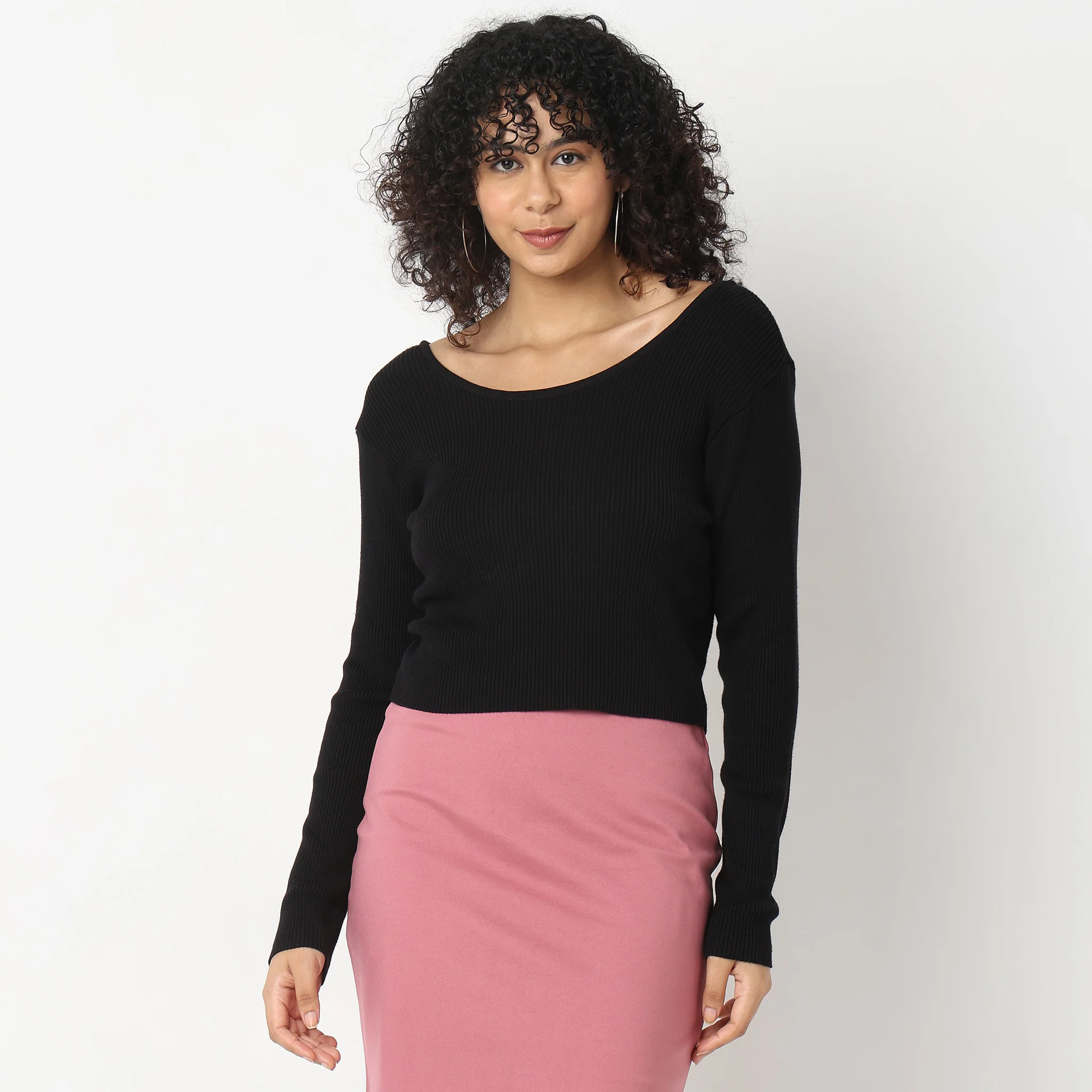 Regular Fit Solid T-Shirt - Image 2