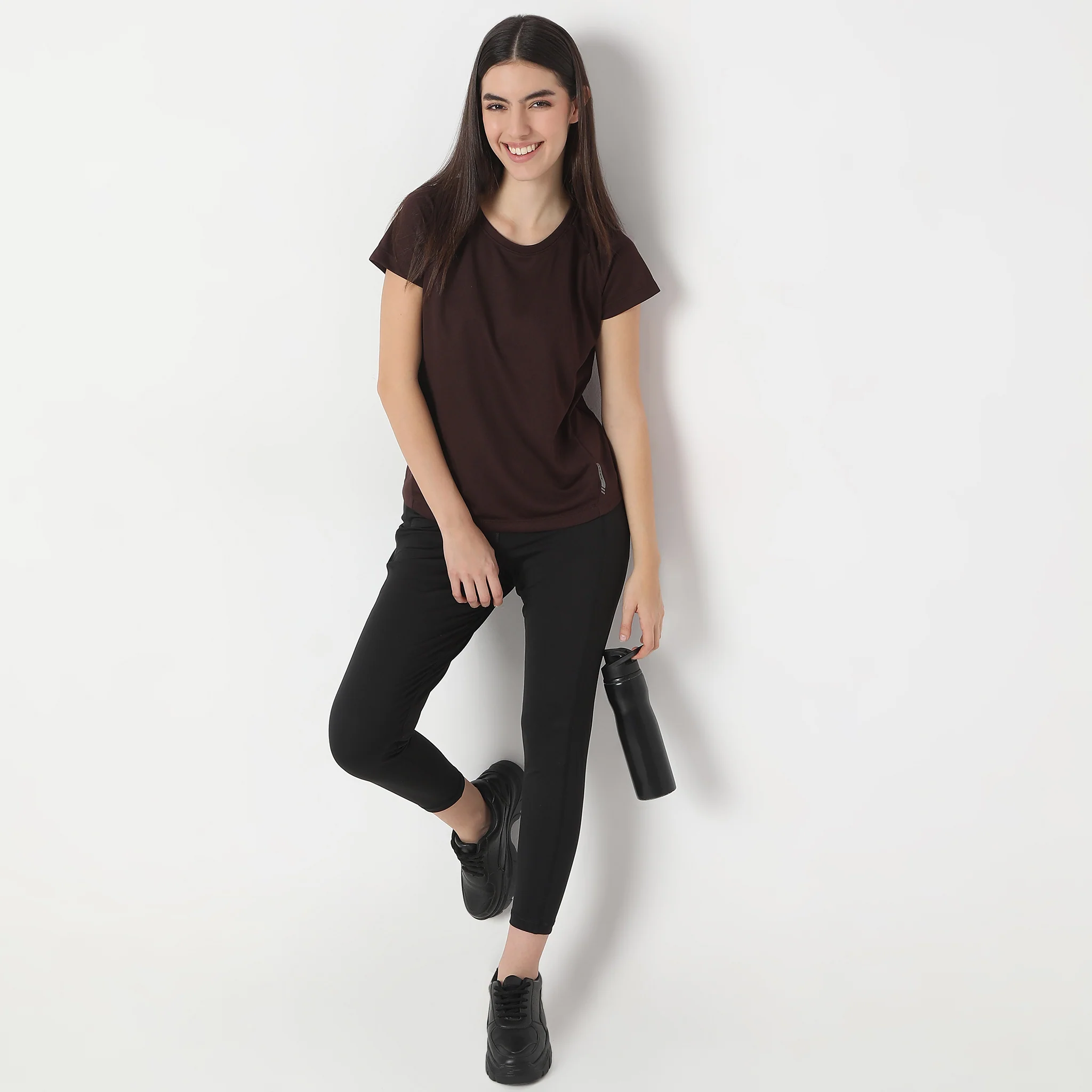Air Dry Solid Active Tee Short Sleeve T-Shirt - Image 11