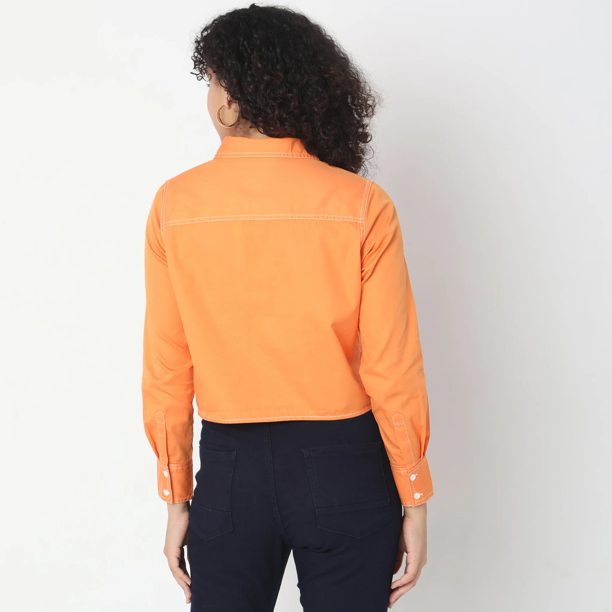 Regular Fit Solid Shirts - Image 3