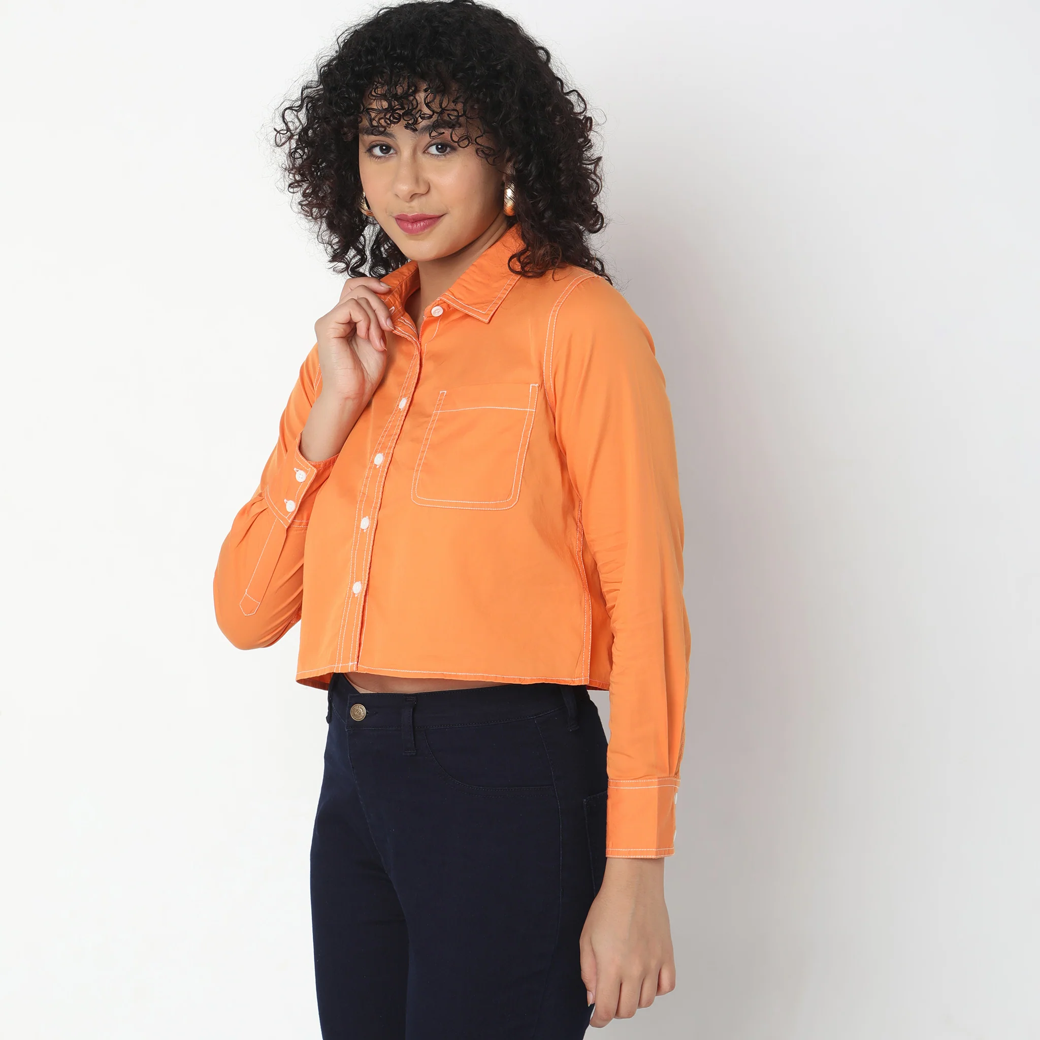 Regular Fit Solid Shirts - Image 5