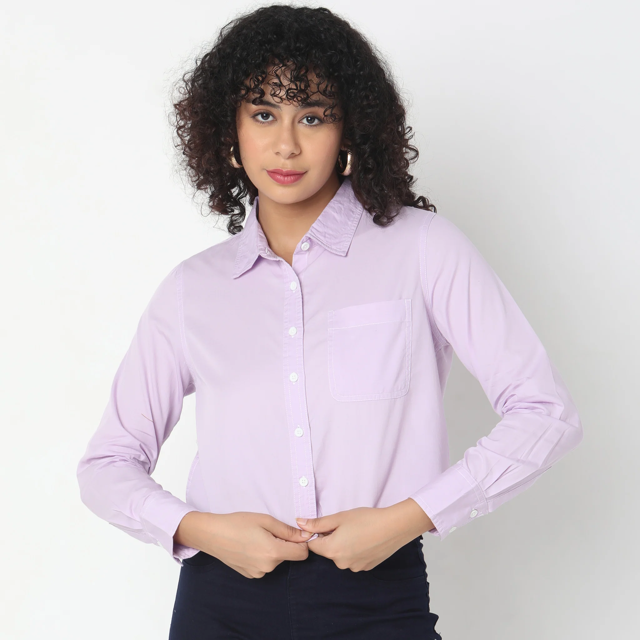 Regular Fit Solid Shirts - Image 7