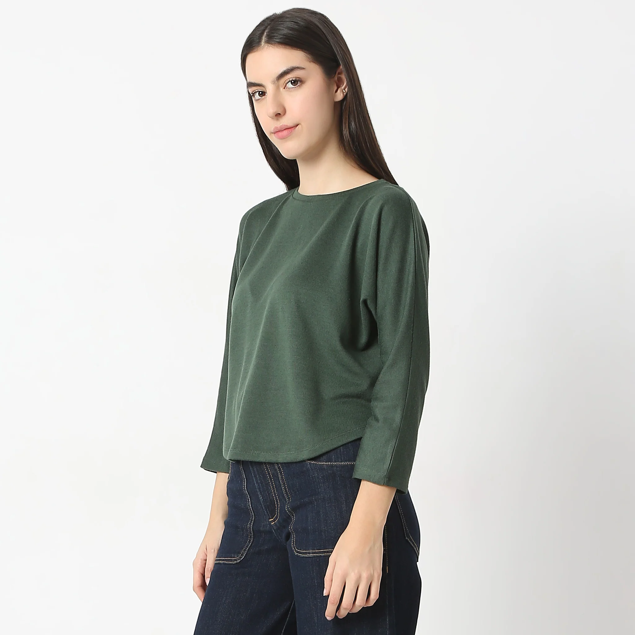 Regular Fit Solid Top - Image 10