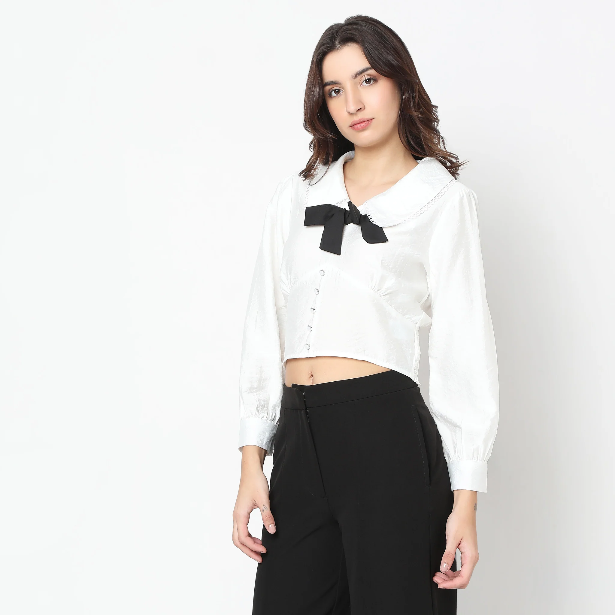 Regular Fit Solid Top - Image 5