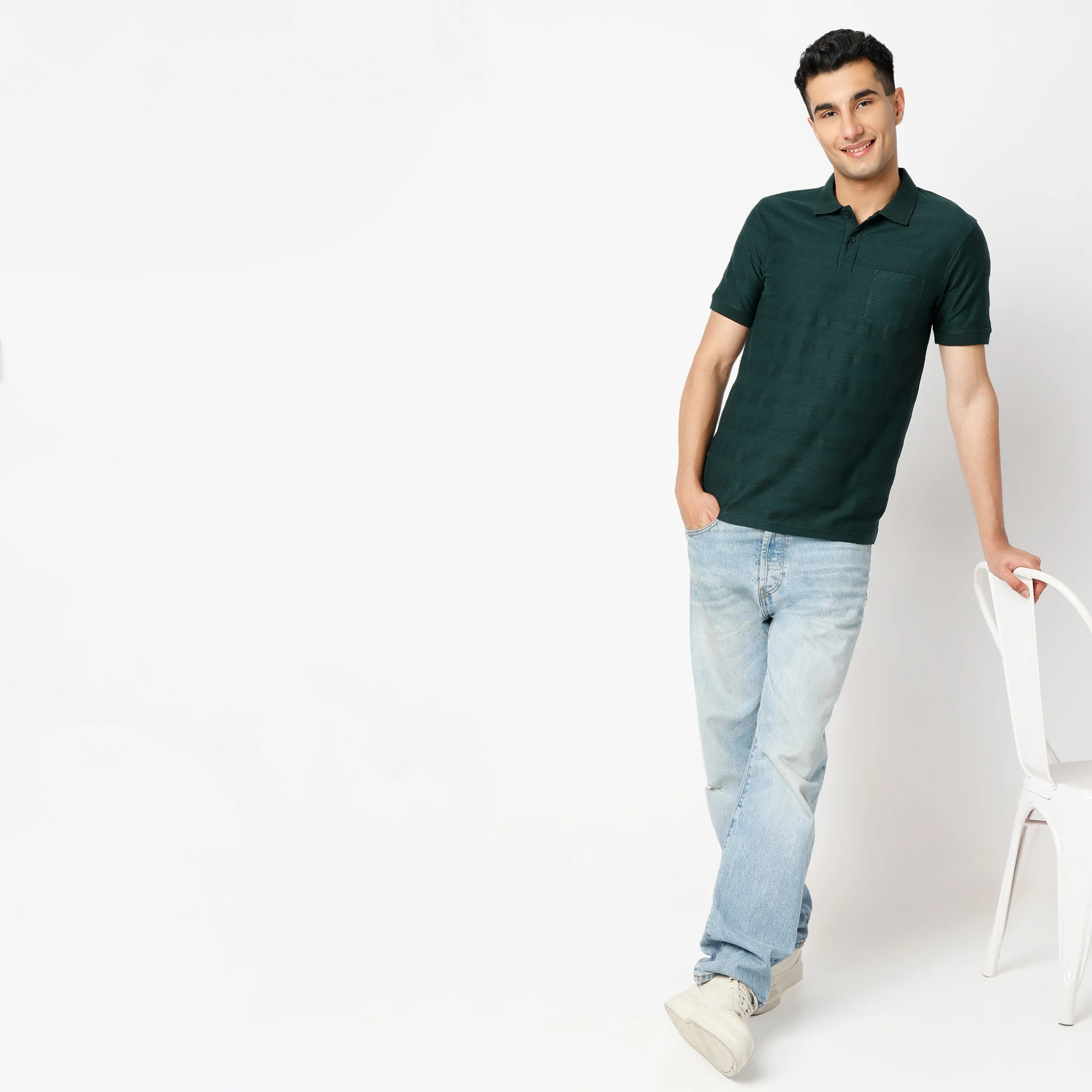Structured Persona Polo T-Shirt