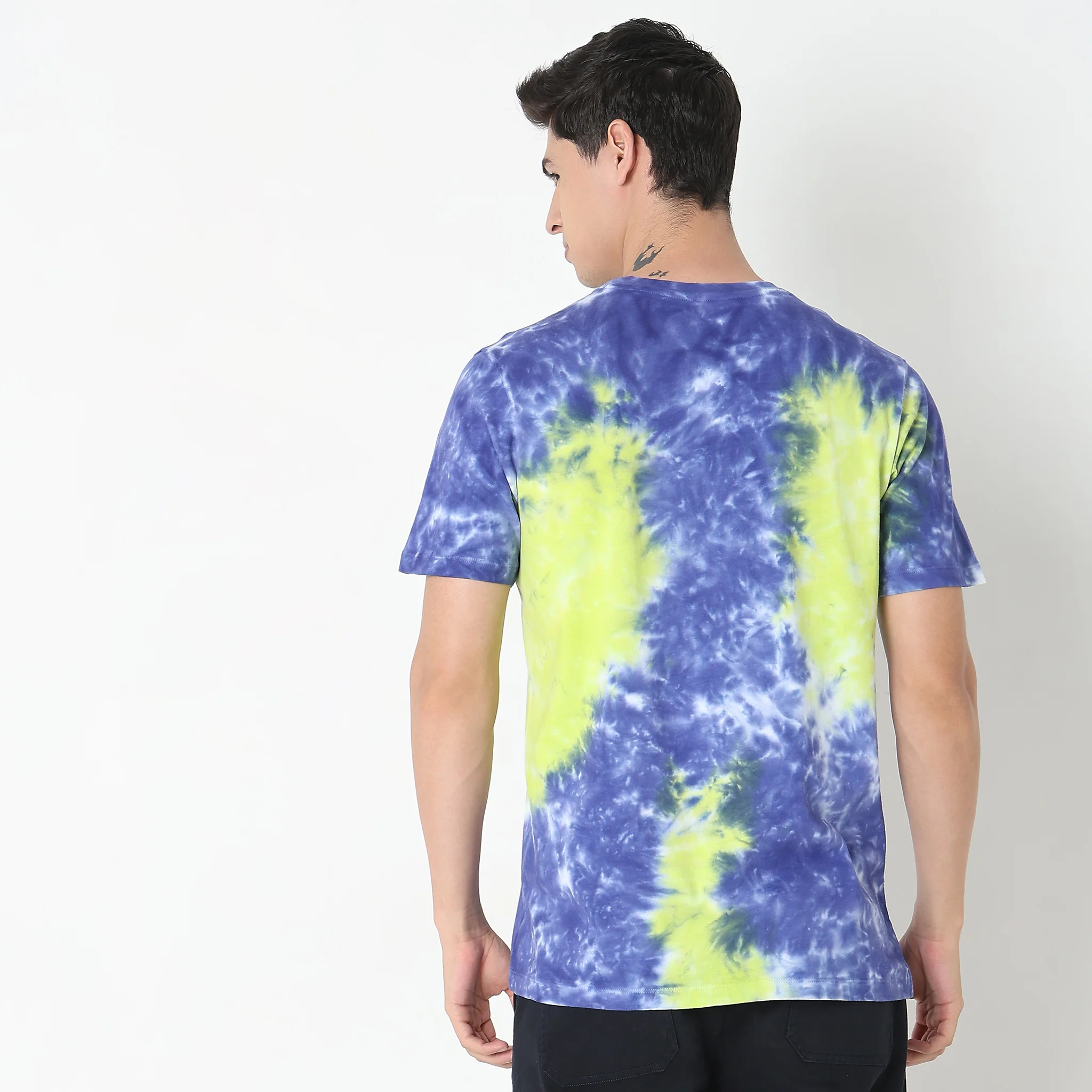 Knitted Tie - Dye T-Shirt - Image 3