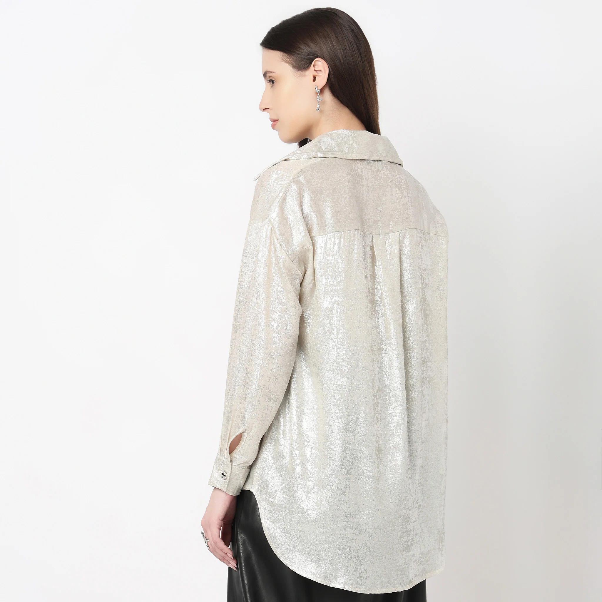 Relaxed Fit Full Sleeve Shirt - Image 3