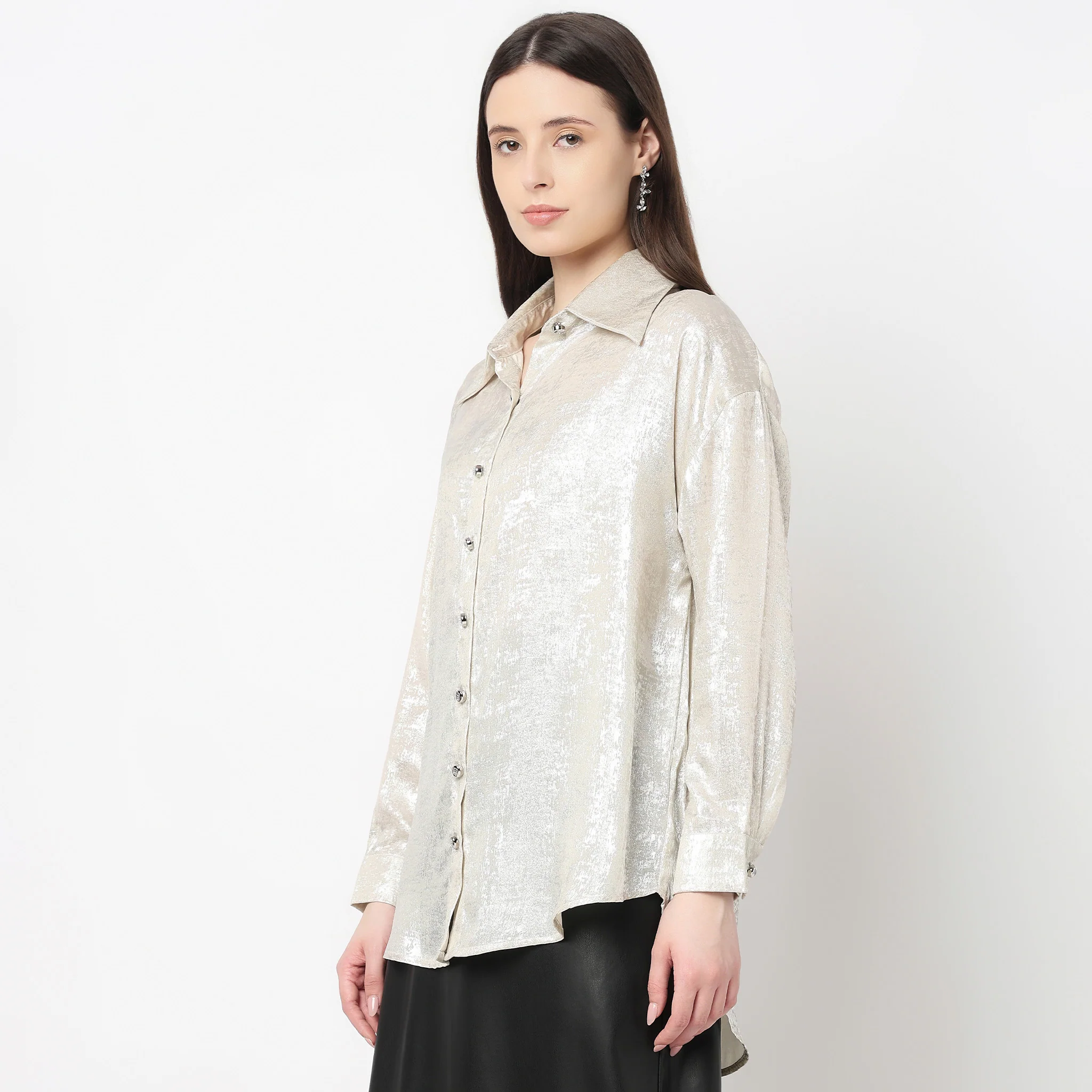 Relaxed Fit Full Sleeve Shirt - Image 5