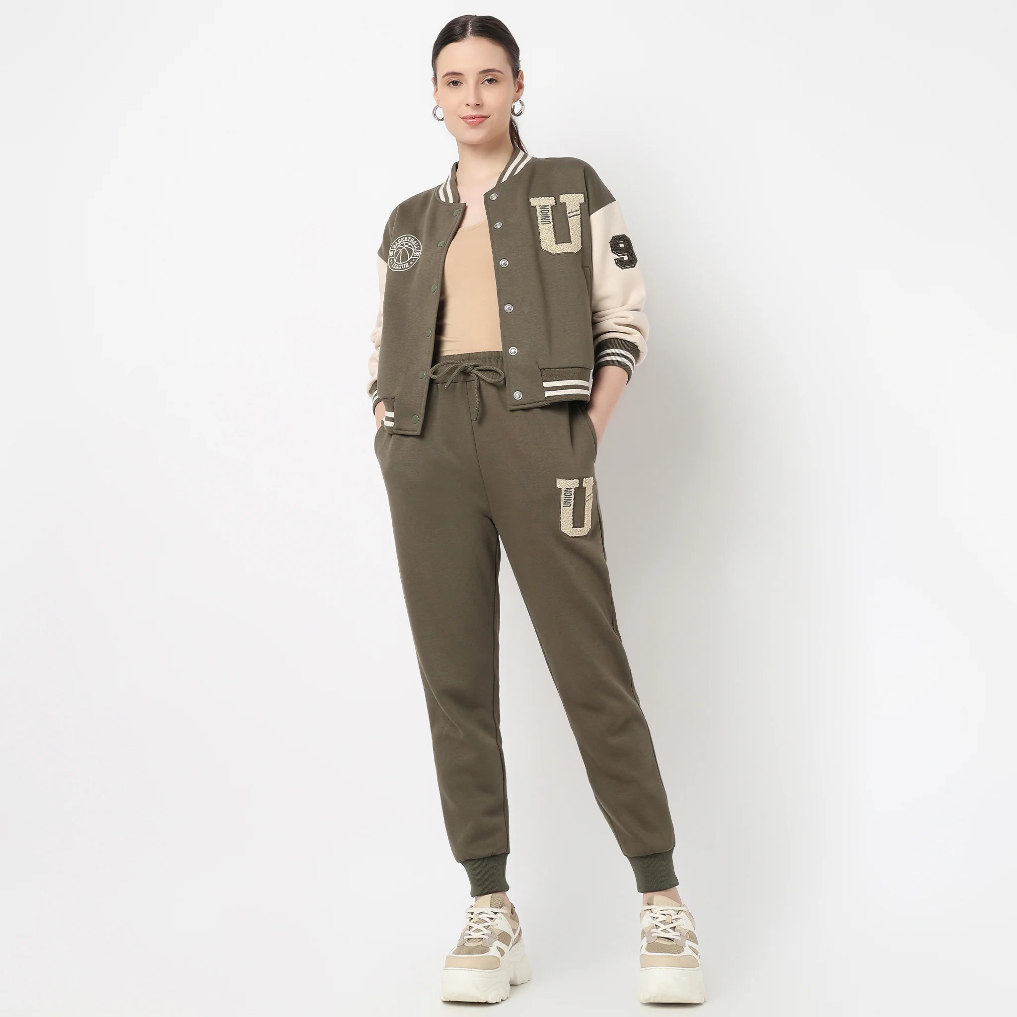 Relaxed Fit High Rise Jogger