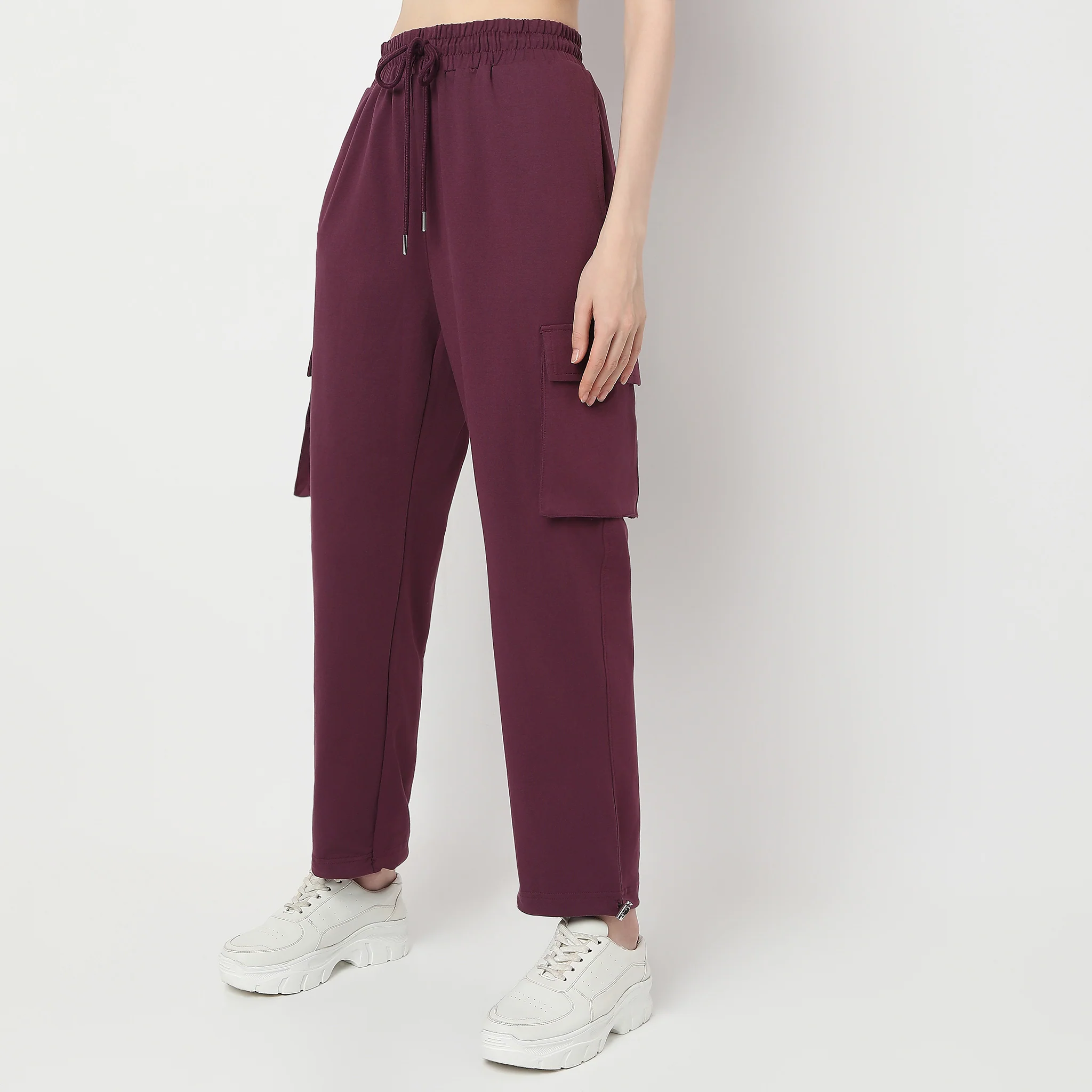Relaxed Fit High Rise Joggers - Image 10