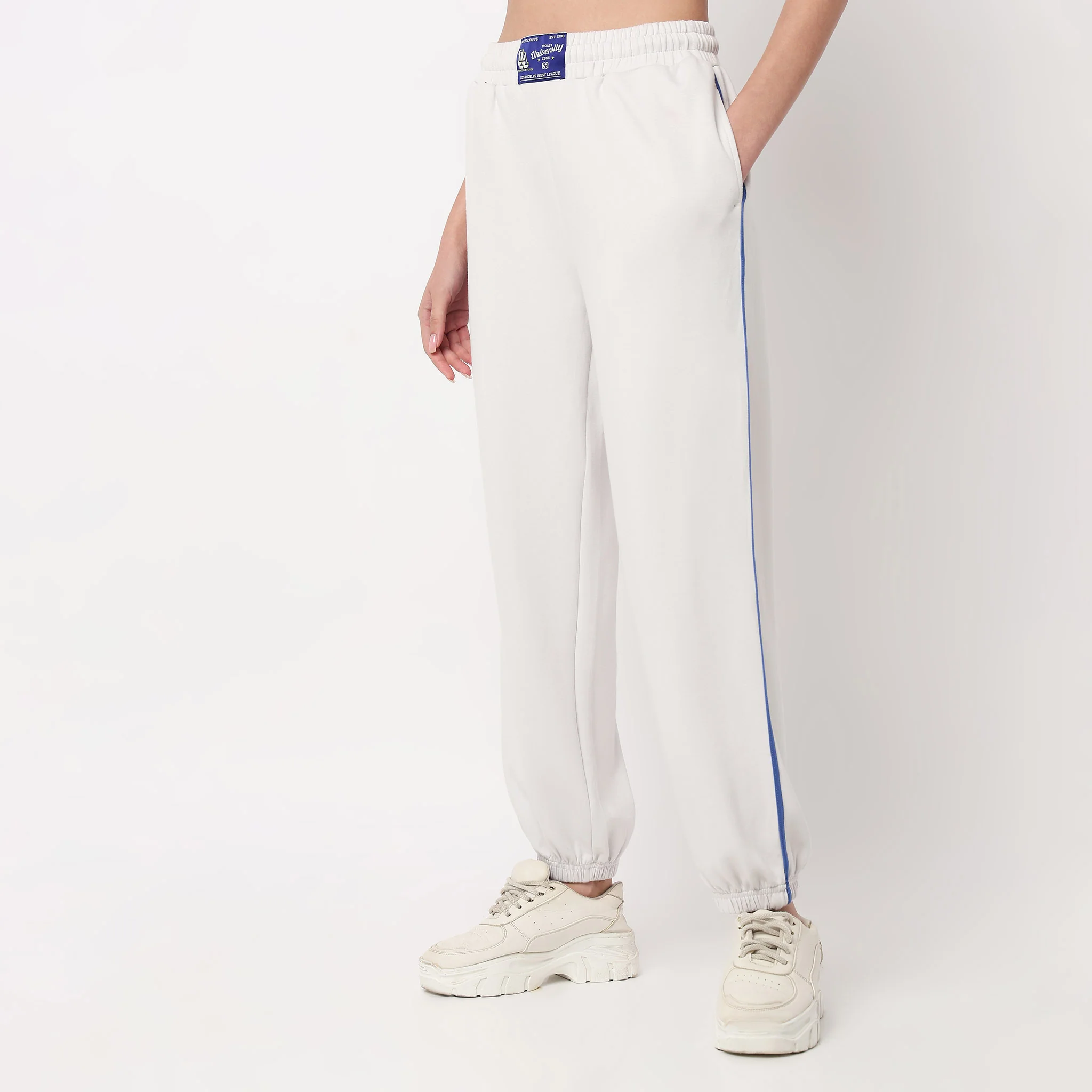 Relaxed Fit High Rise Joggers - Image 5
