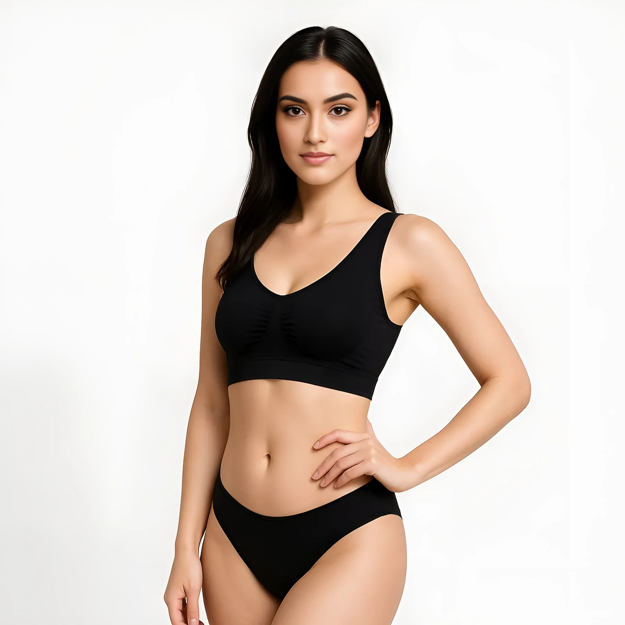 Seamless Rouched Bra - Image 12