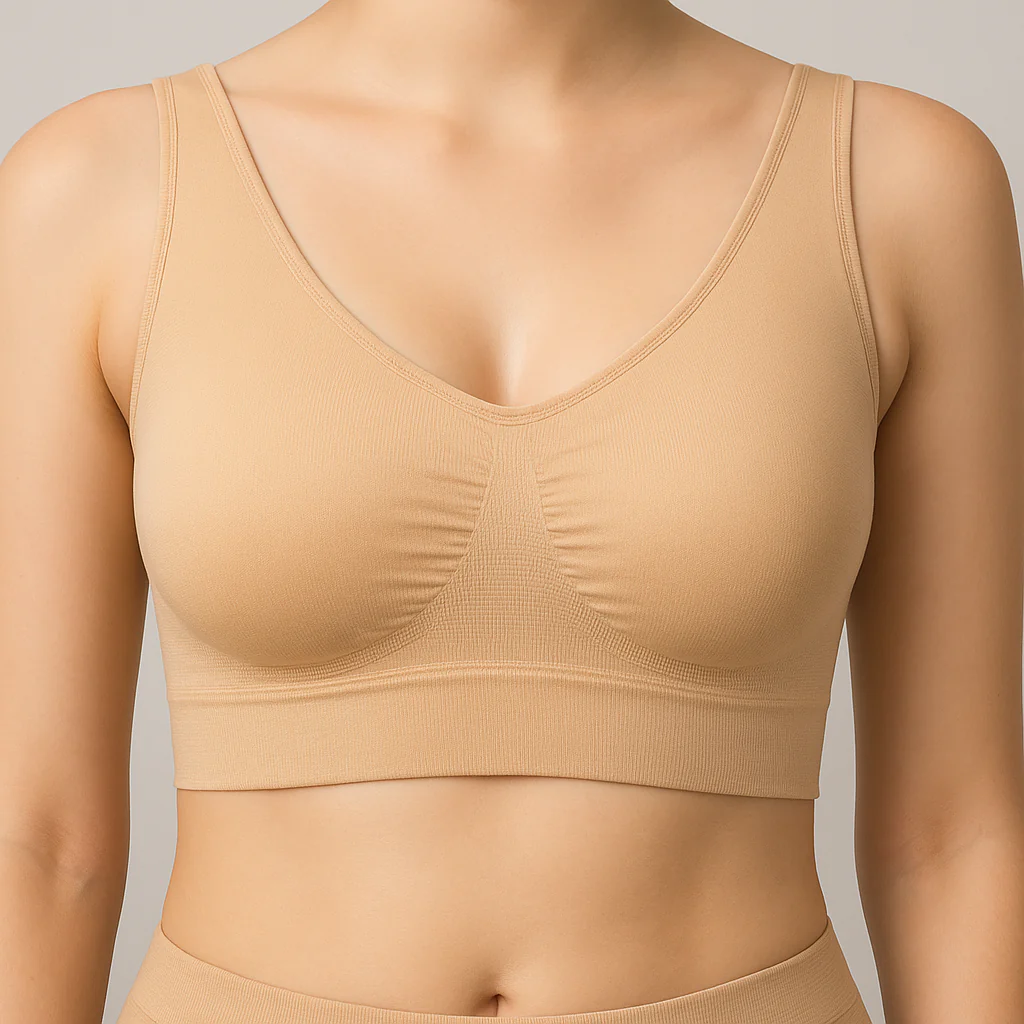 Seamless Rouched Bra - Image 4