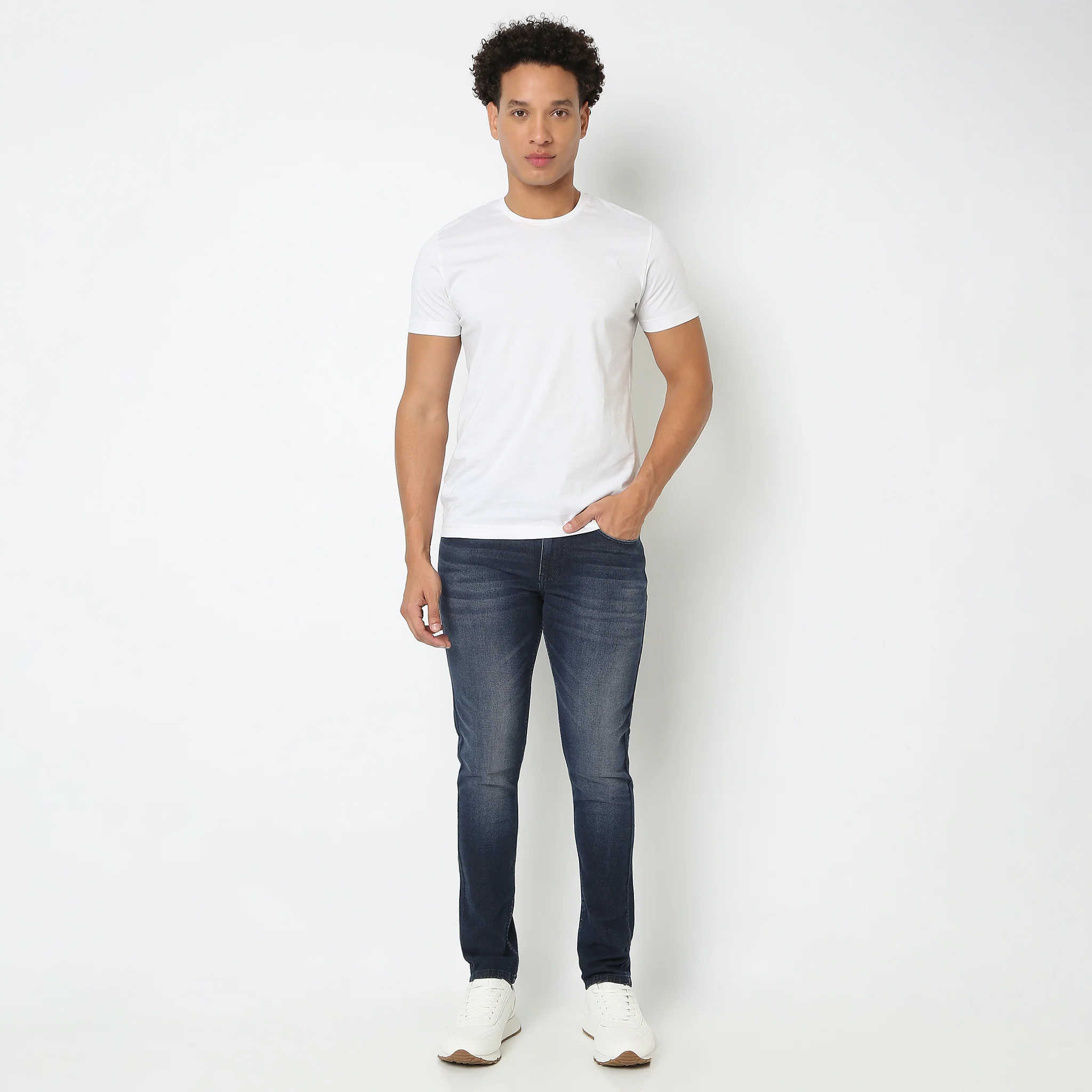 Union of Denim® Origin Series Strtech Authentic Indigo Classic Stone Wash Comfort Skinny Crop Fit - Image 11
