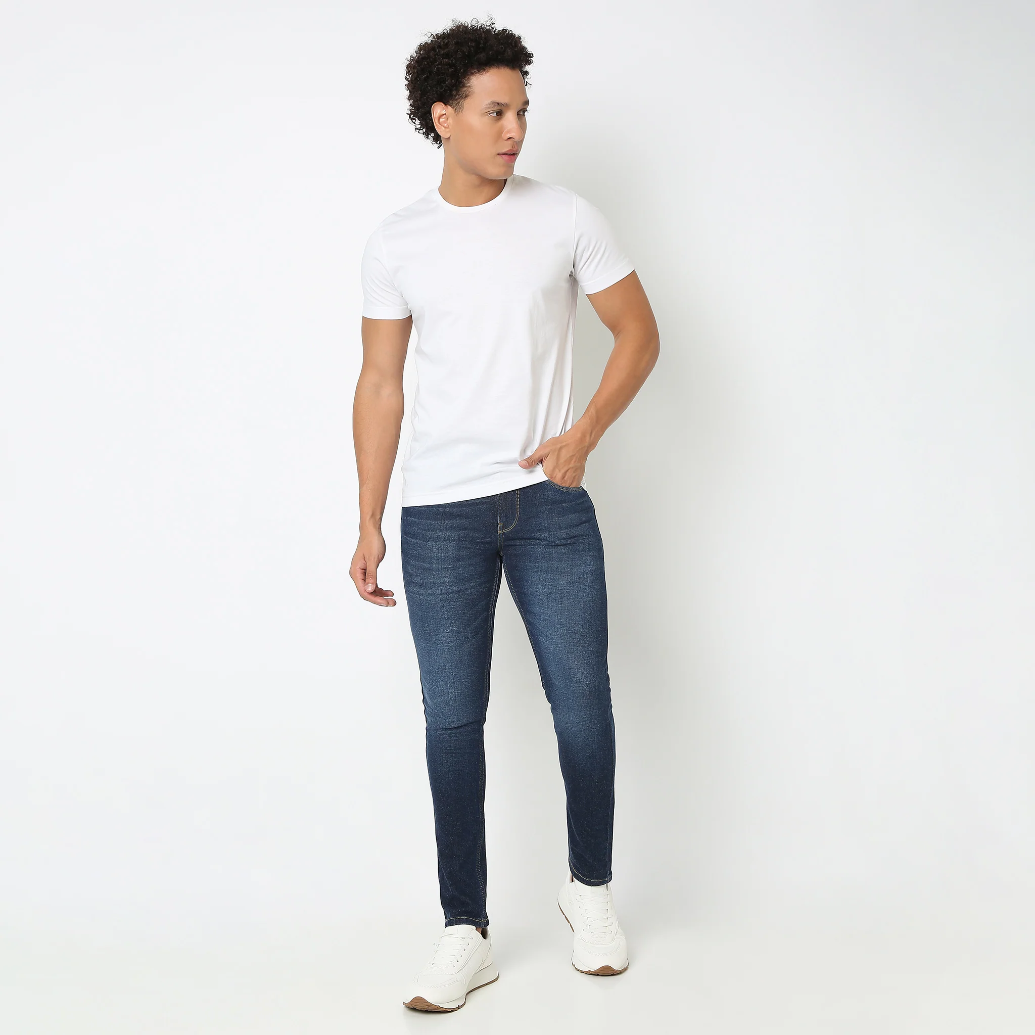 Union of Denim® Origin Series Strtech Authentic Indigo Classic Stone Wash Comfort Skinny Crop Fit - Image 16