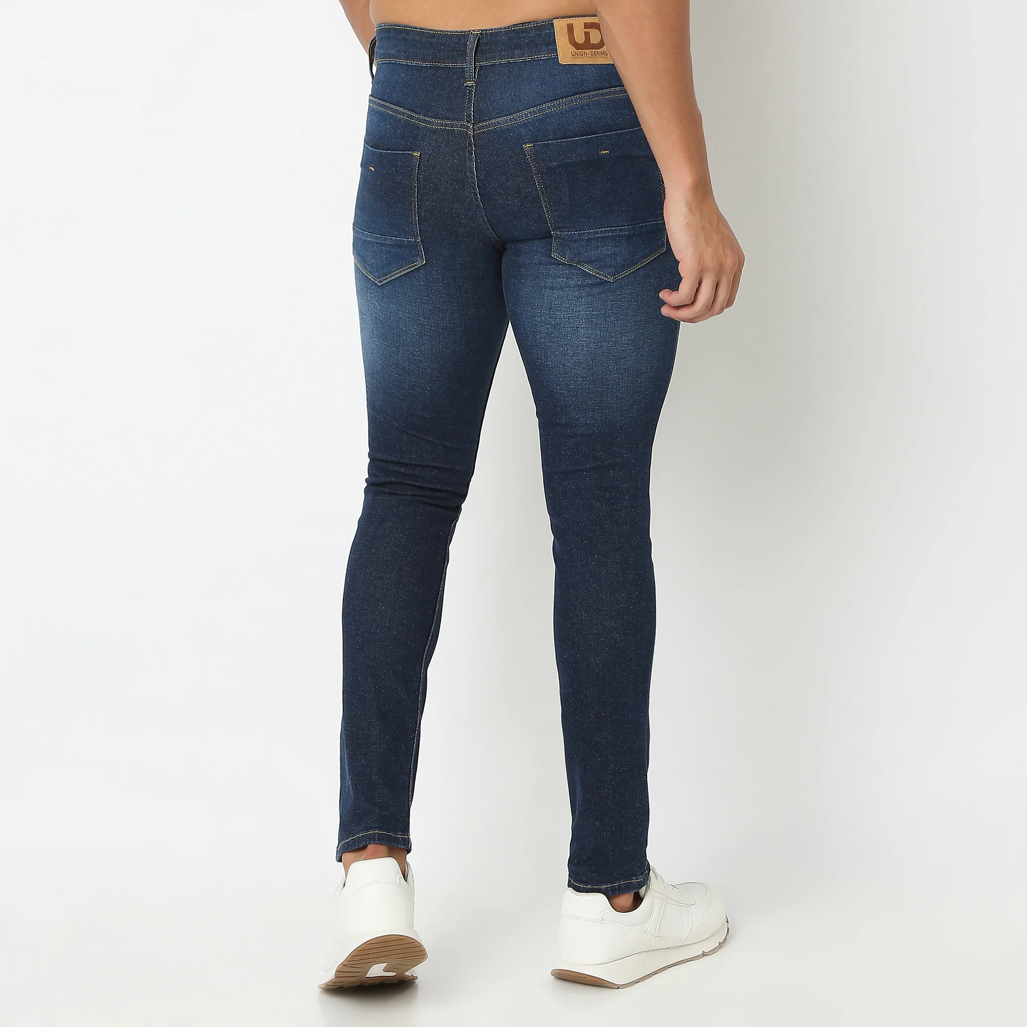 Union of Denim® Origin Series Strtech Authentic Indigo Classic Stone Wash Comfort Skinny Crop Fit - Image 18