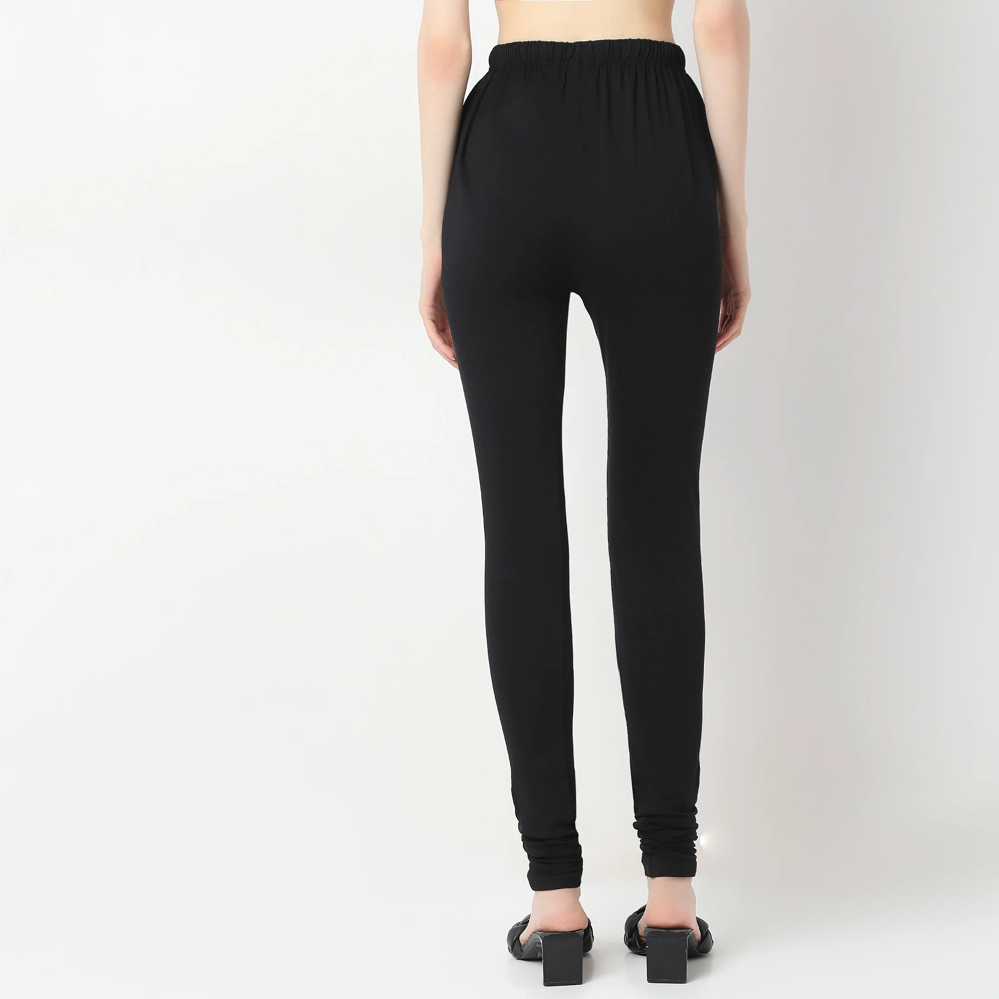 Skinny Fit Full Length Leggings - Image 8