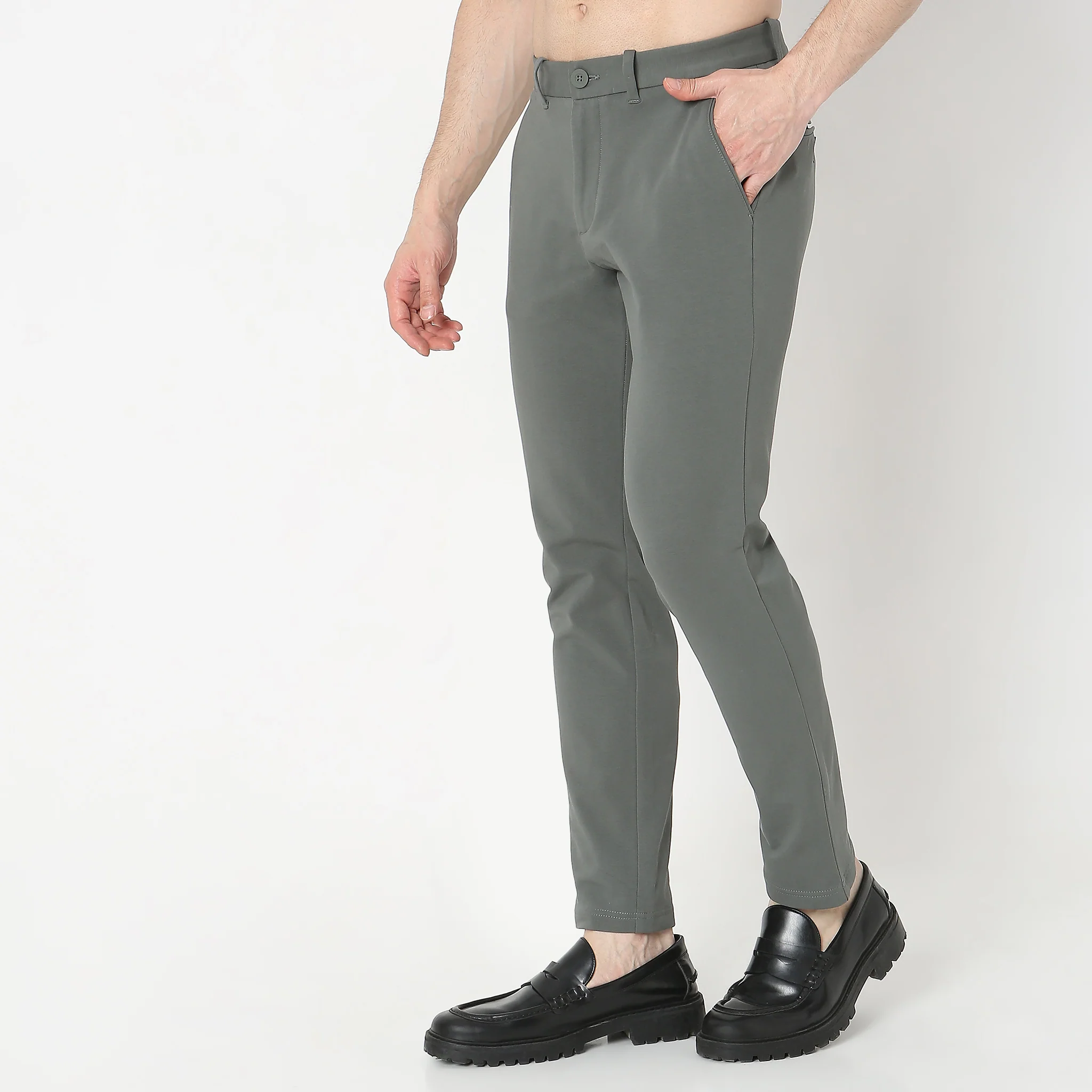 Knit Crop Chinos™ - Ulitimate Comfort - 4 Way Flexibility by E-Fast® Stretch - Image 25