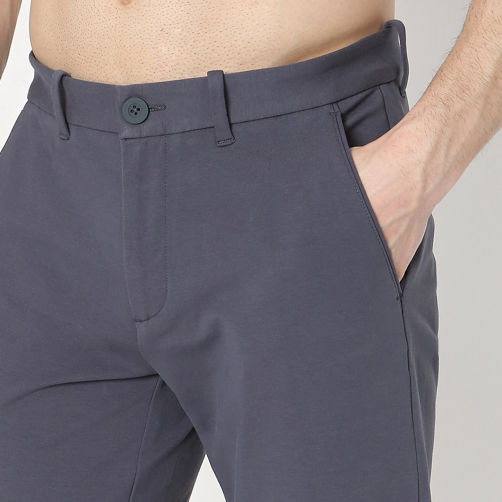Knit Crop Chinos™ - Ulitimate Comfort - 4 Way Flexibility by E-Fast® Stretch - Image 4