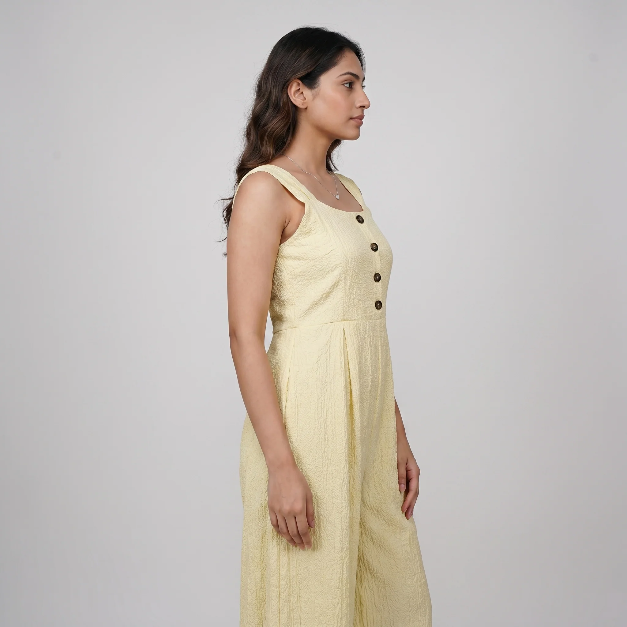 Sleeveless Flared Dress - Image 2