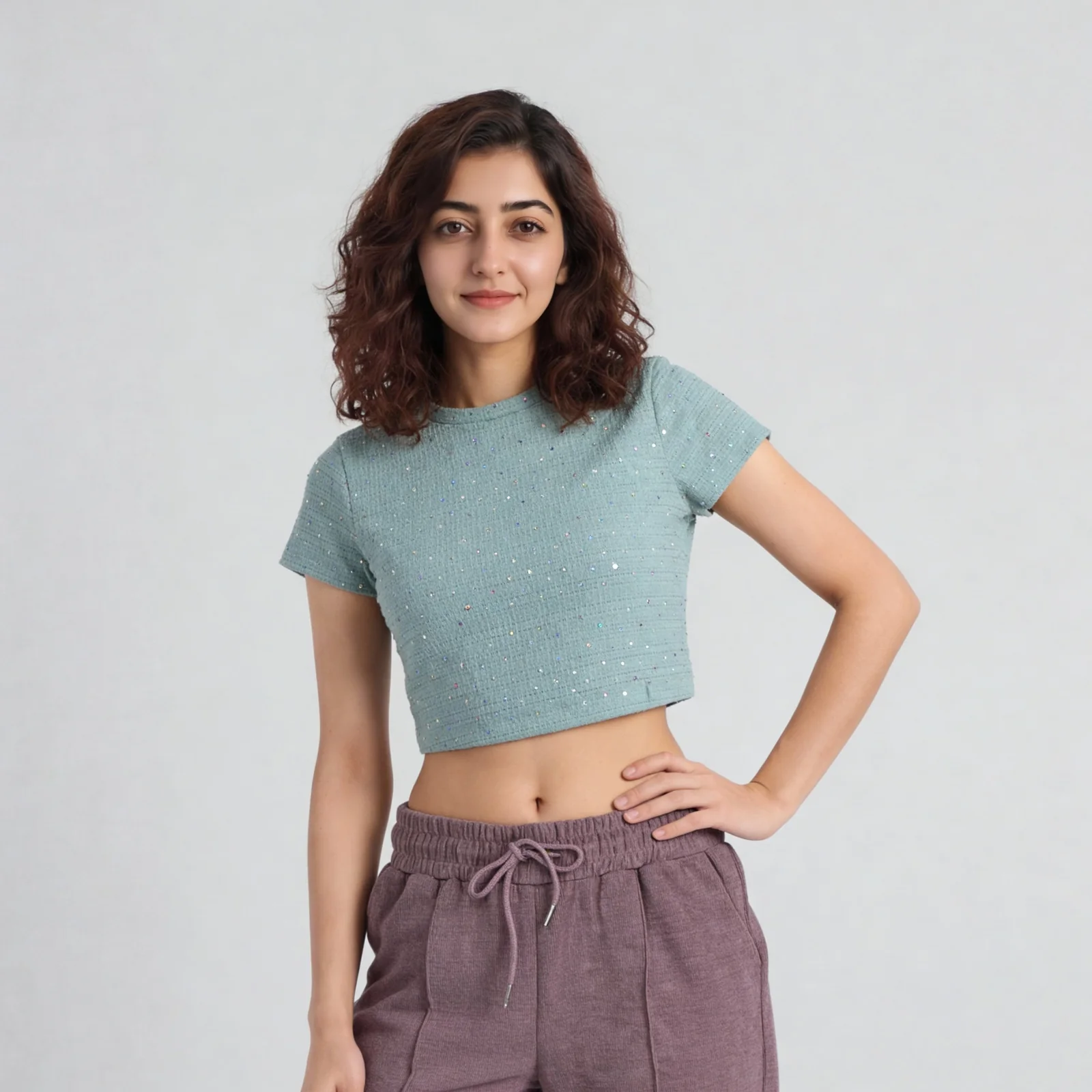 Slim Fit Betty Crop Top - Image 2