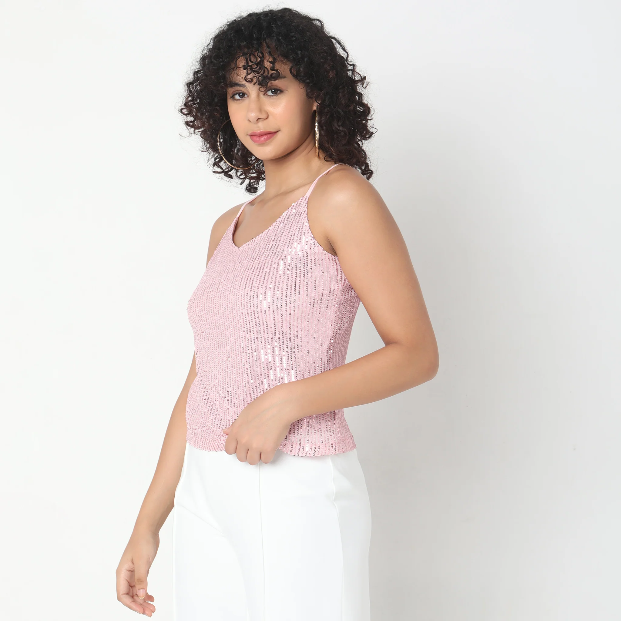 Slim Fit Embellished Top - Image 10