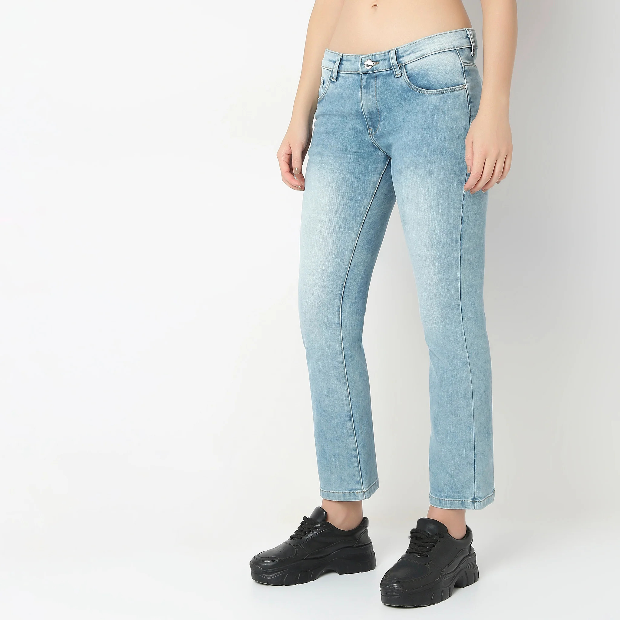 Slim Fit Low Rise Jeans - Image 5