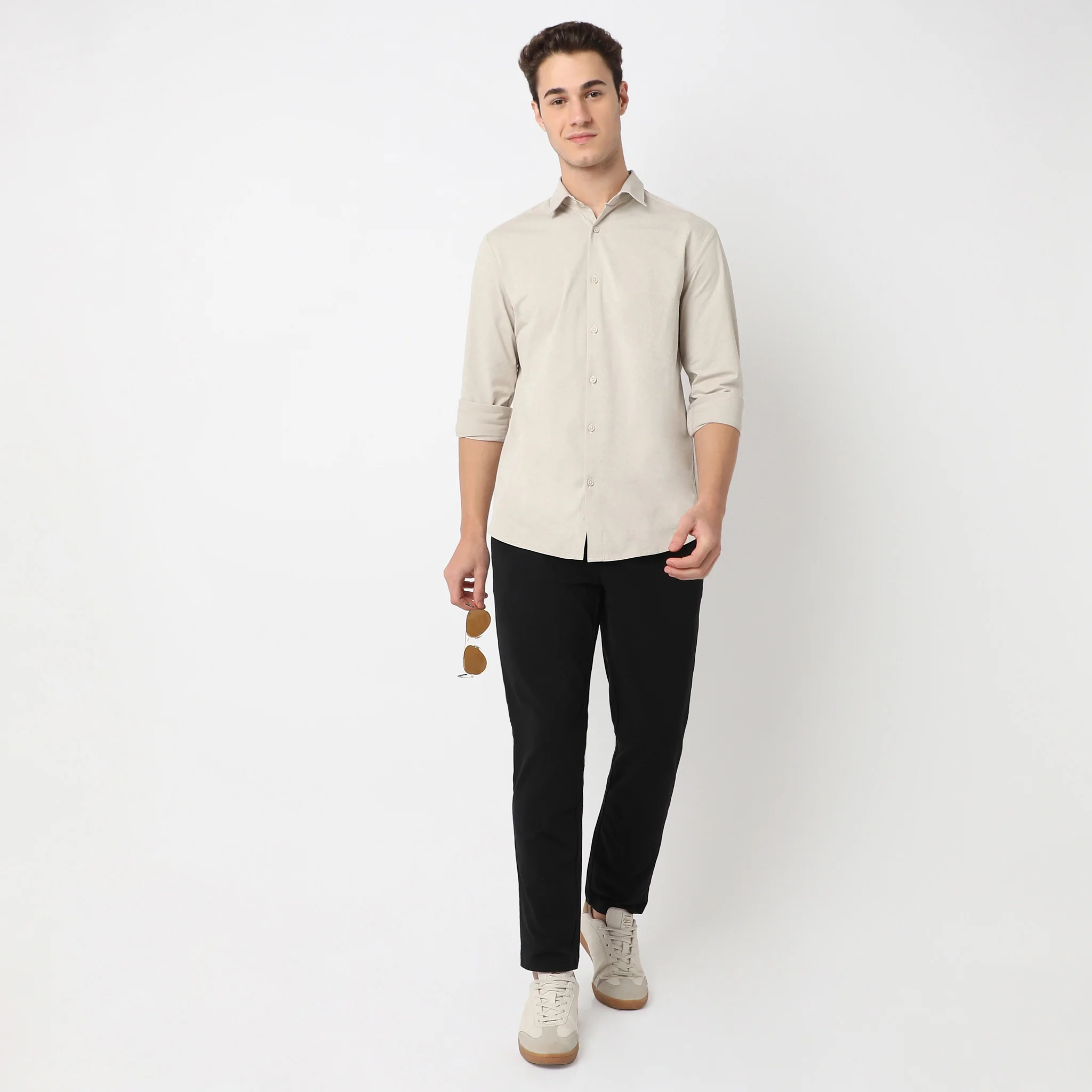 Travelator™ 2025 Shirt - 4-Way Ultra Stretch Slim Fit Wash & Wear - "Zero Top Stitch" - Saville Row Finish Full Sleeves- Made For Travel - Image 22