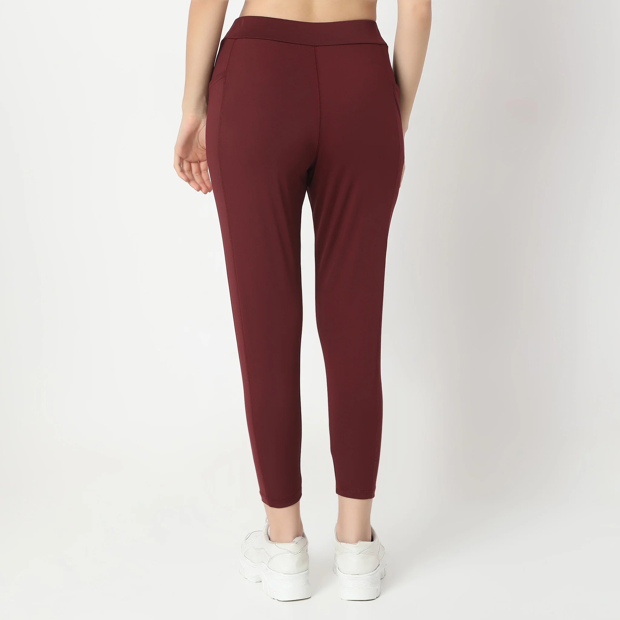 Air Dry Slim Fit Ankle Length High Rise Leggings - Image 13
