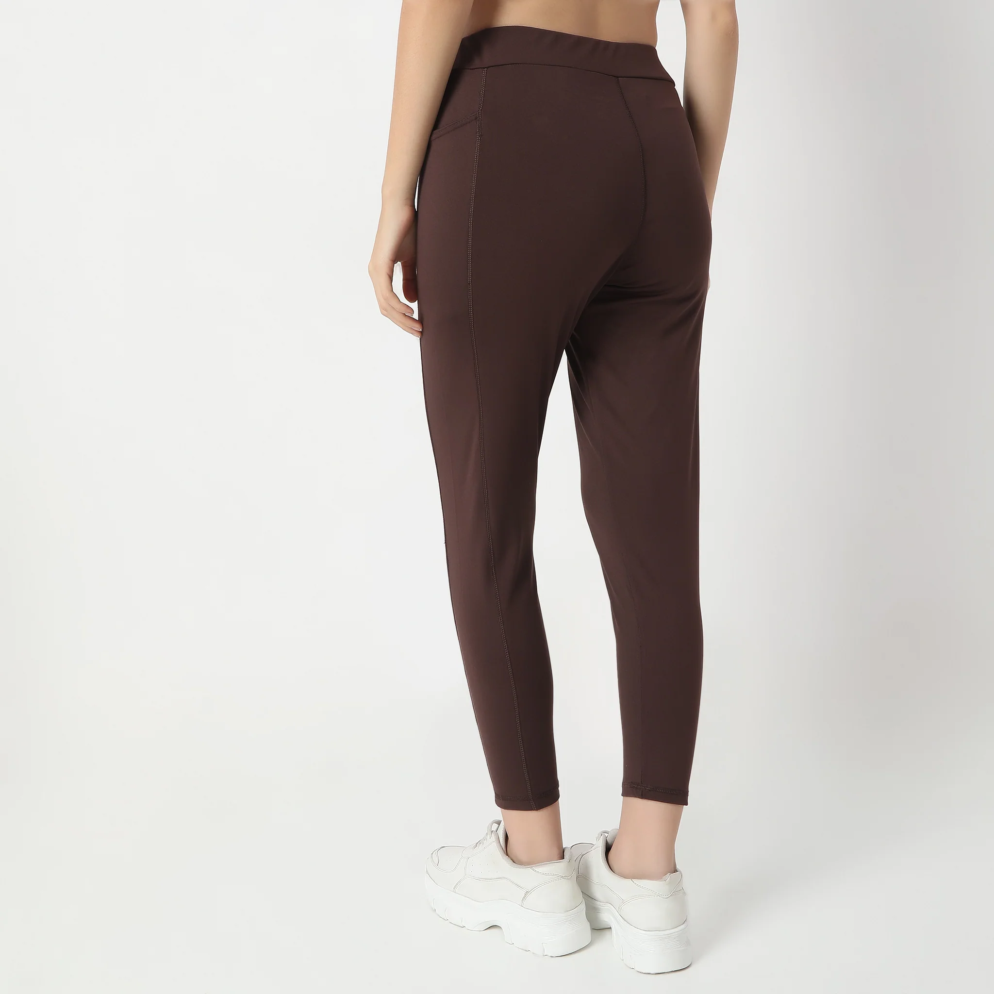 Air Dry Slim Fit Ankle Length High Rise Leggings - Image 8