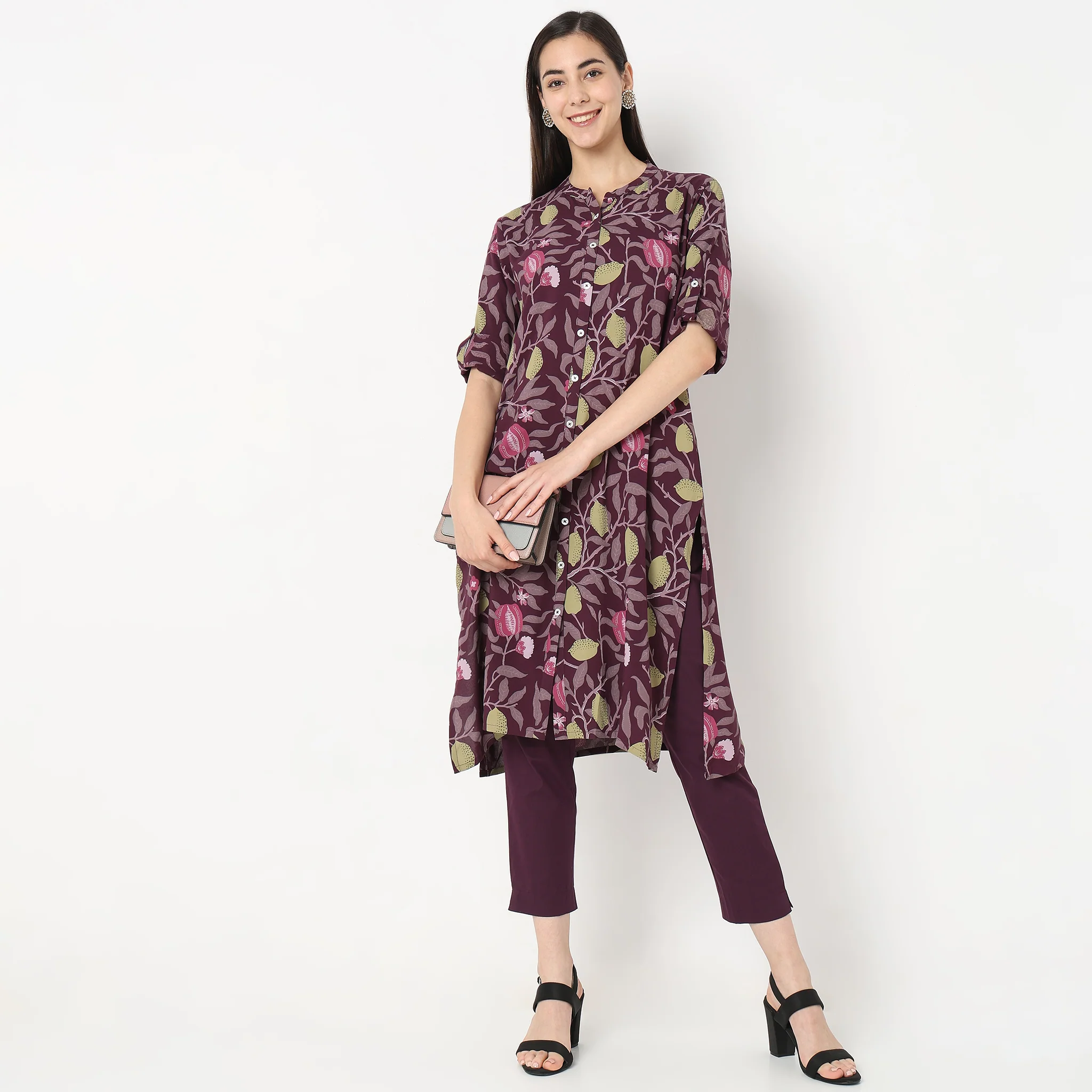 Cotton Slim Fit Poplin Pants - Image 16