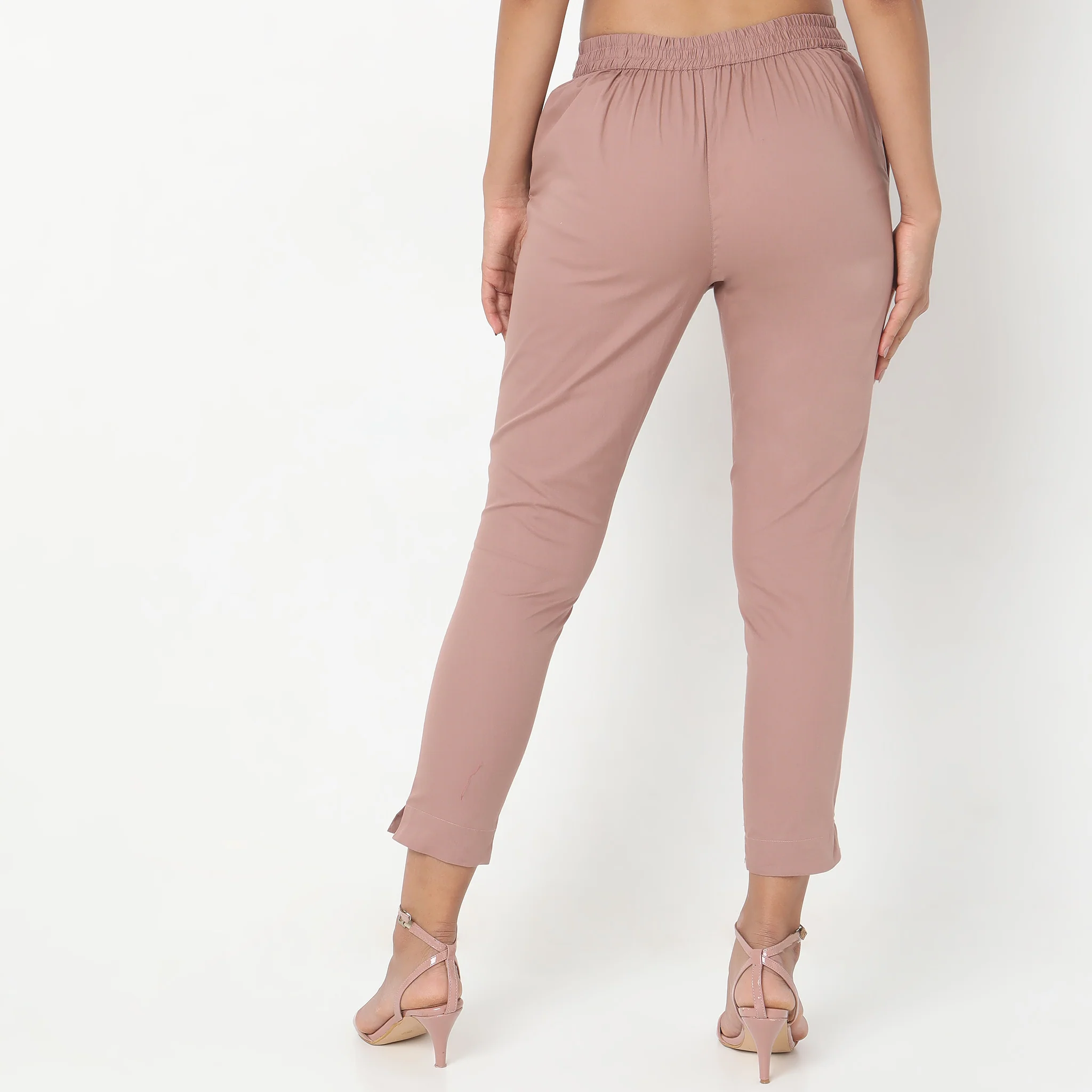 Cotton Slim Fit Poplin Pants - Image 23