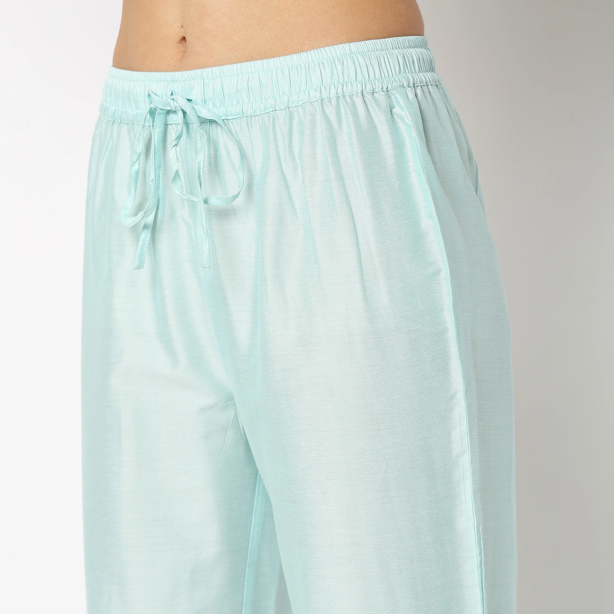 Cotton Slim Fit Poplin Pants - Image 4