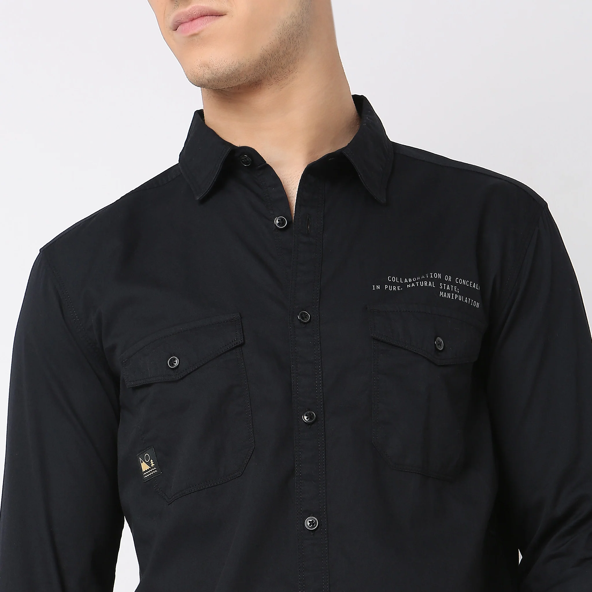 Alpha™ Shirt - Cool Graphic Printed Shirt - Soft 100% Cotton - Image 4