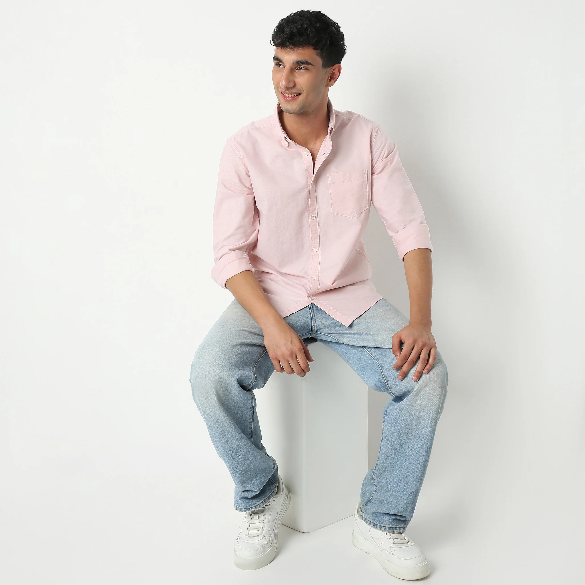 Madison Oxford 100% Cotton - Uber Classic Regular Fit Solid Shirt - Image 21