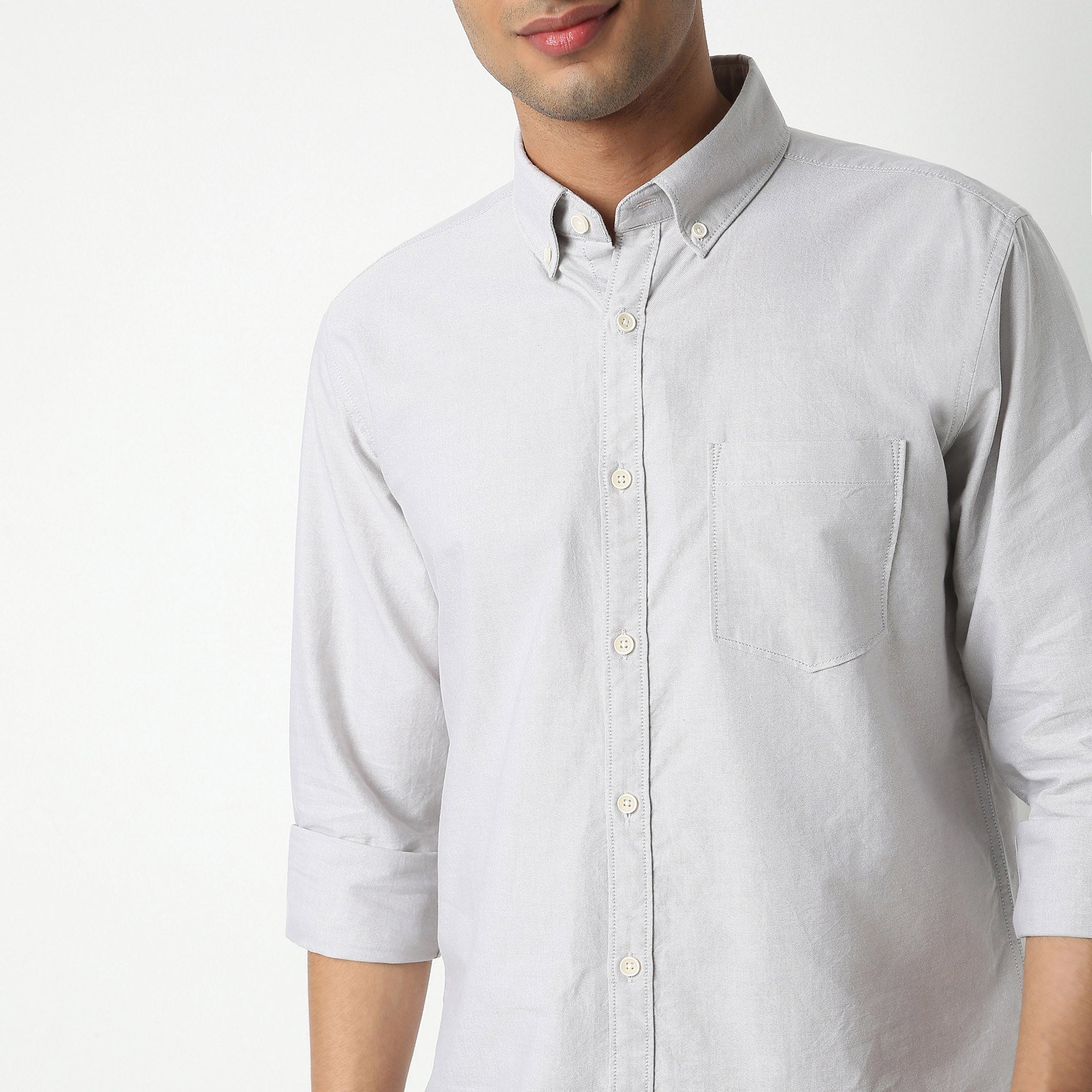 Madison Oxford 100% Cotton - Uber Classic Regular Fit Solid Shirt - Image 29
