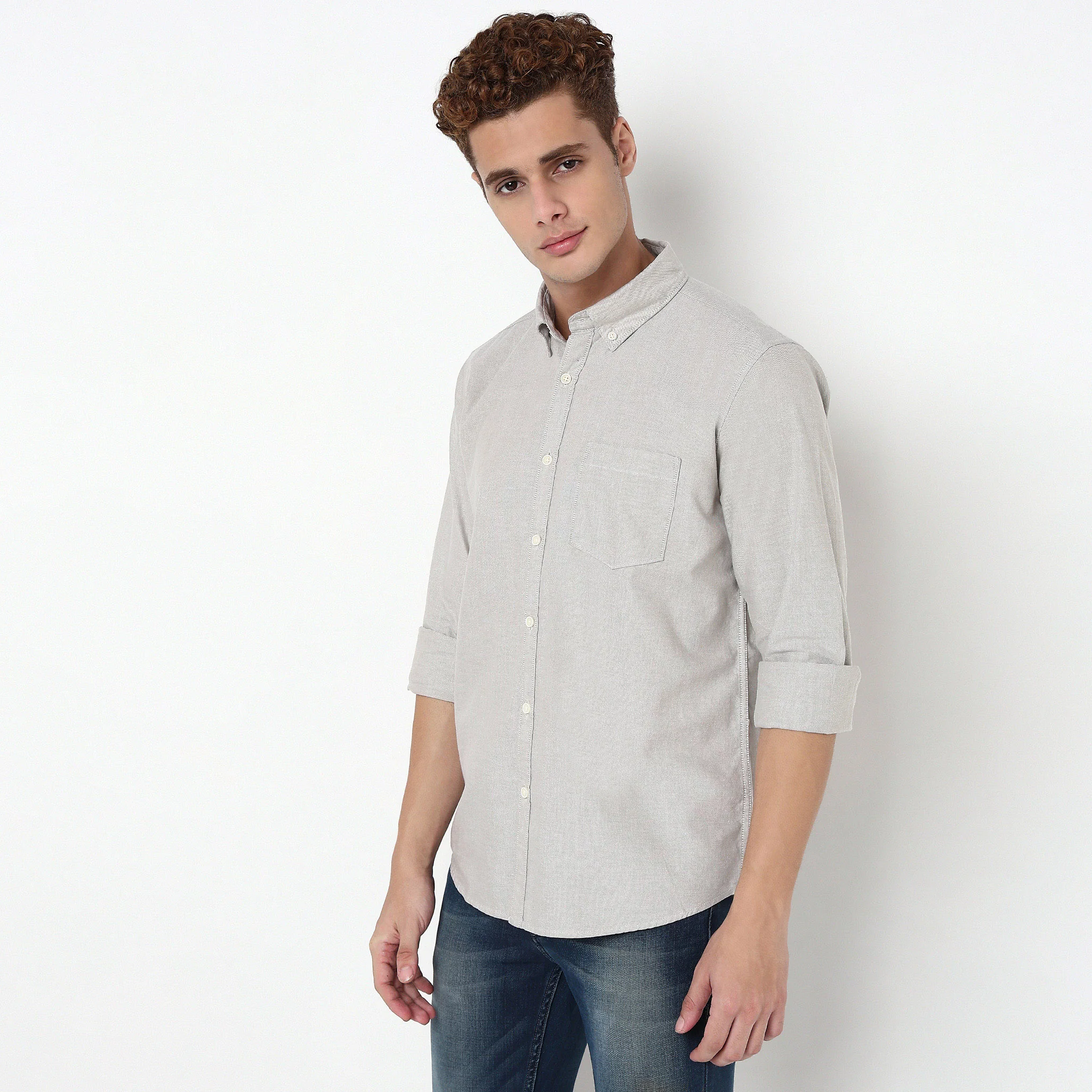 Madison Oxford 100% Cotton - Uber Classic Regular Fit Solid Shirt - Image 37