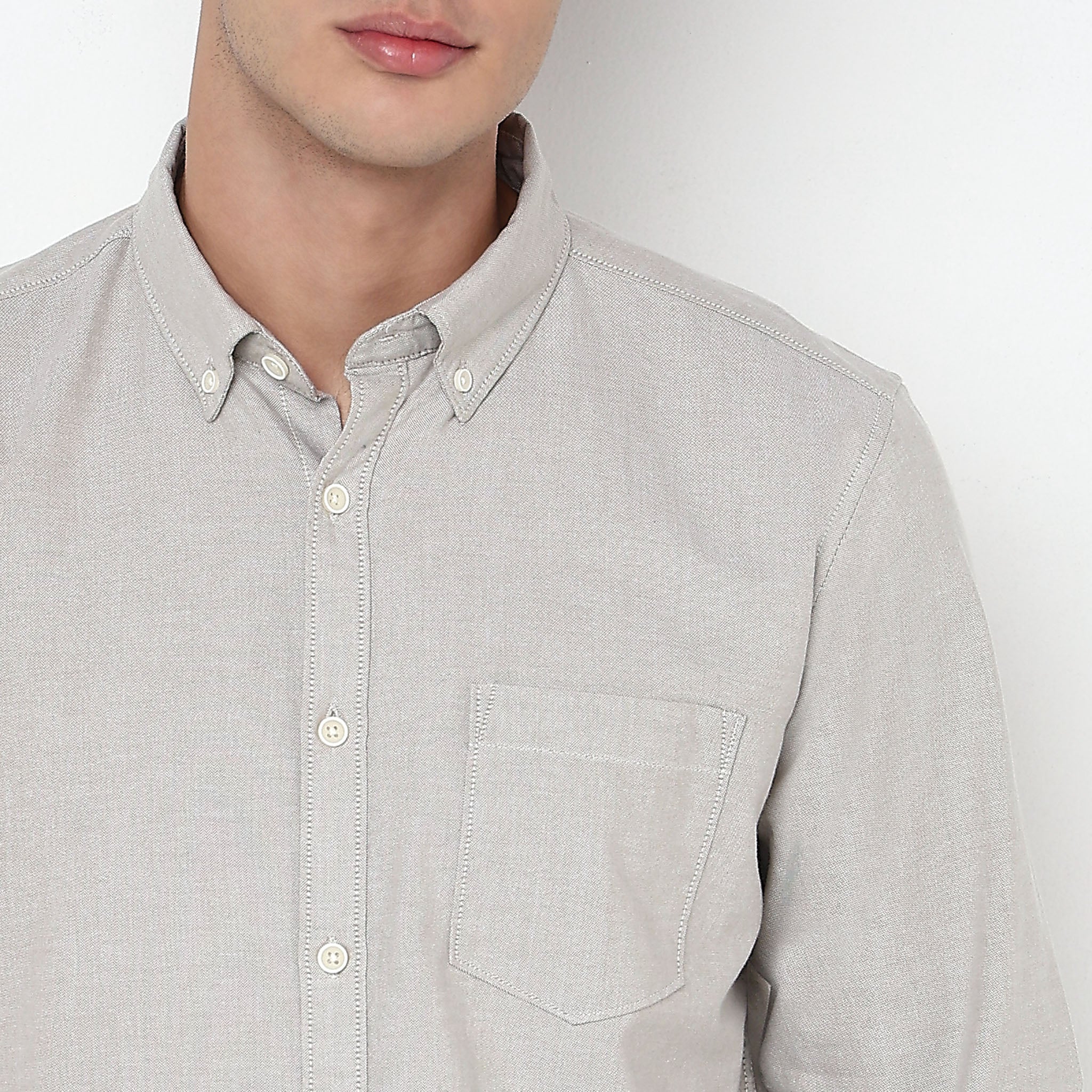 Madison Oxford 100% Cotton - Uber Classic Regular Fit Solid Shirt - Image 39