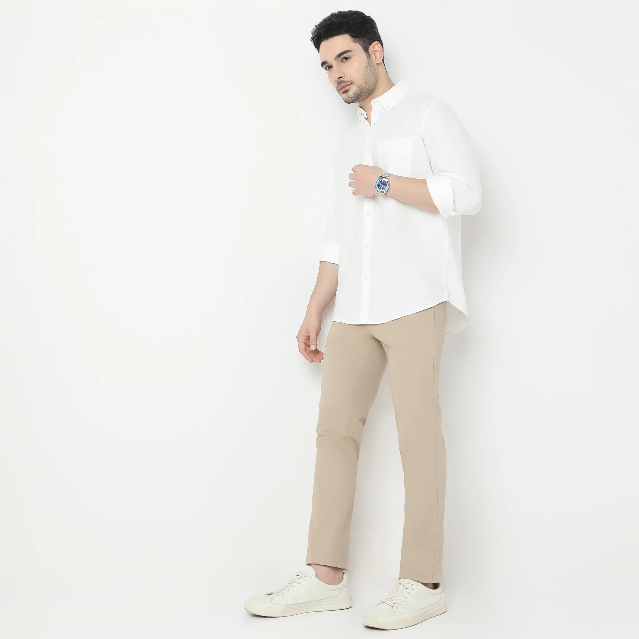 Madison Oxford 100% Cotton - Uber Classic Regular Fit Solid Shirt - Image 6