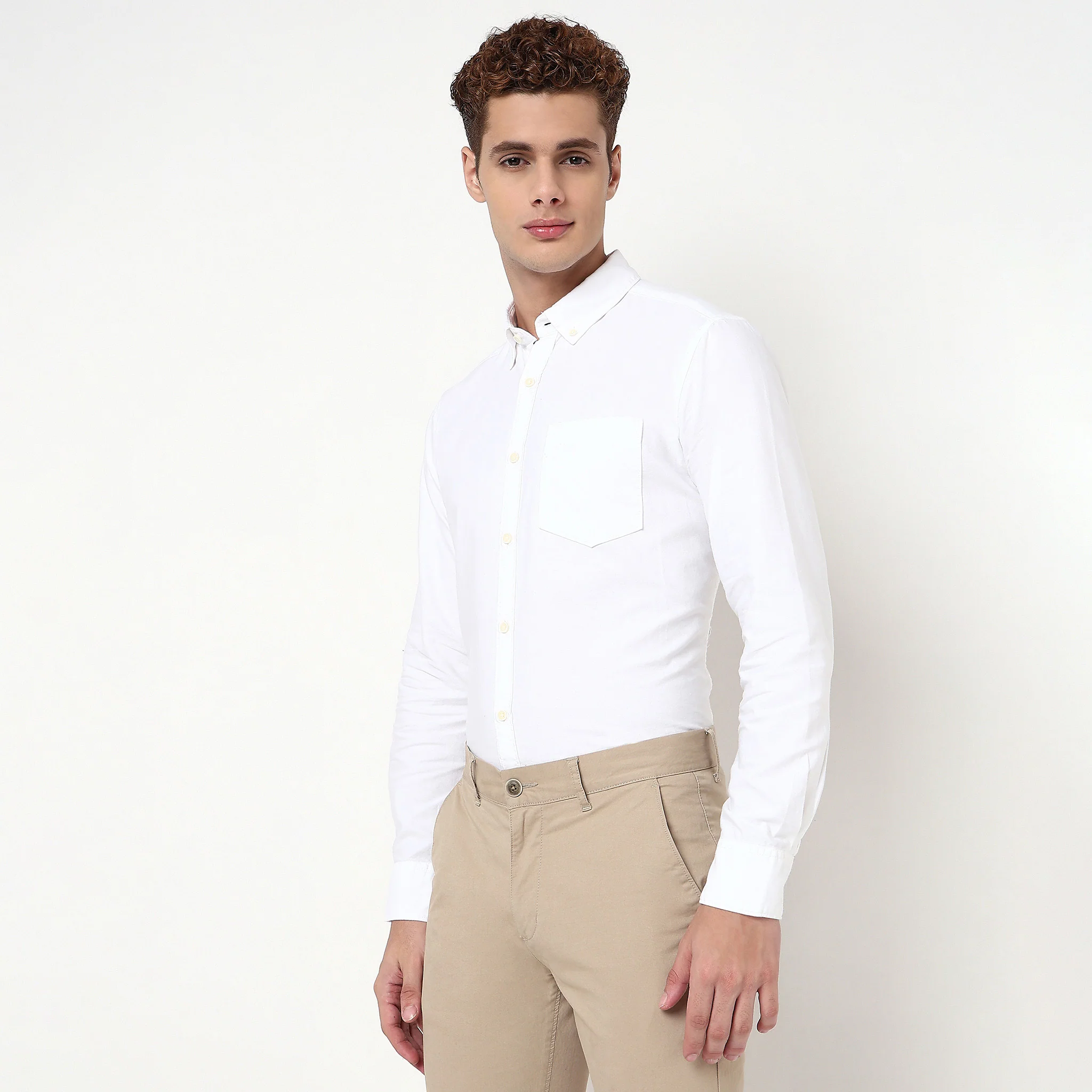 Madison Oxford 100% Cotton - Uber Classic Regular Fit Solid Shirt - Image 60