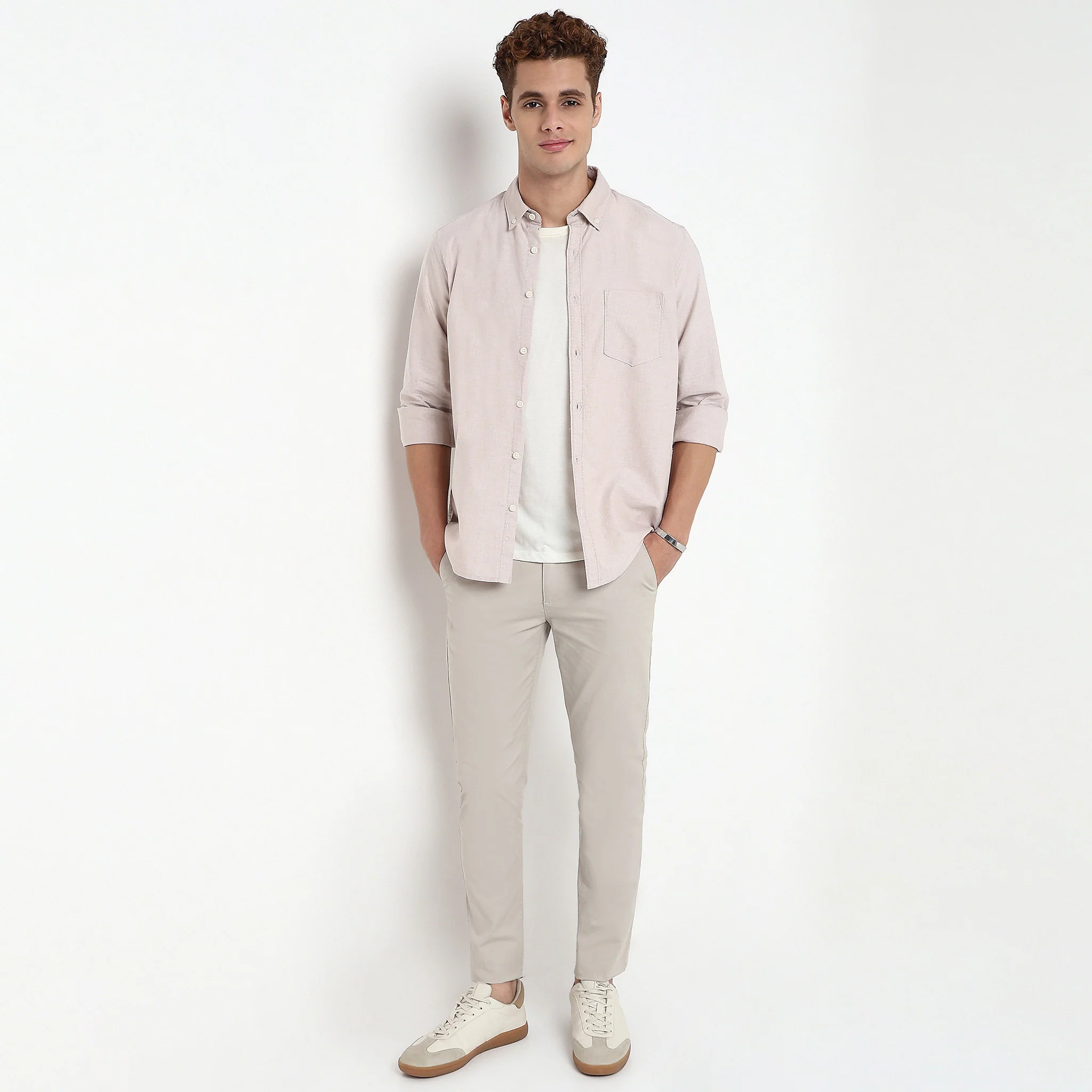 Madison Oxford 100% Cotton - Uber Classic Regular Fit Solid Shirt - Image 61