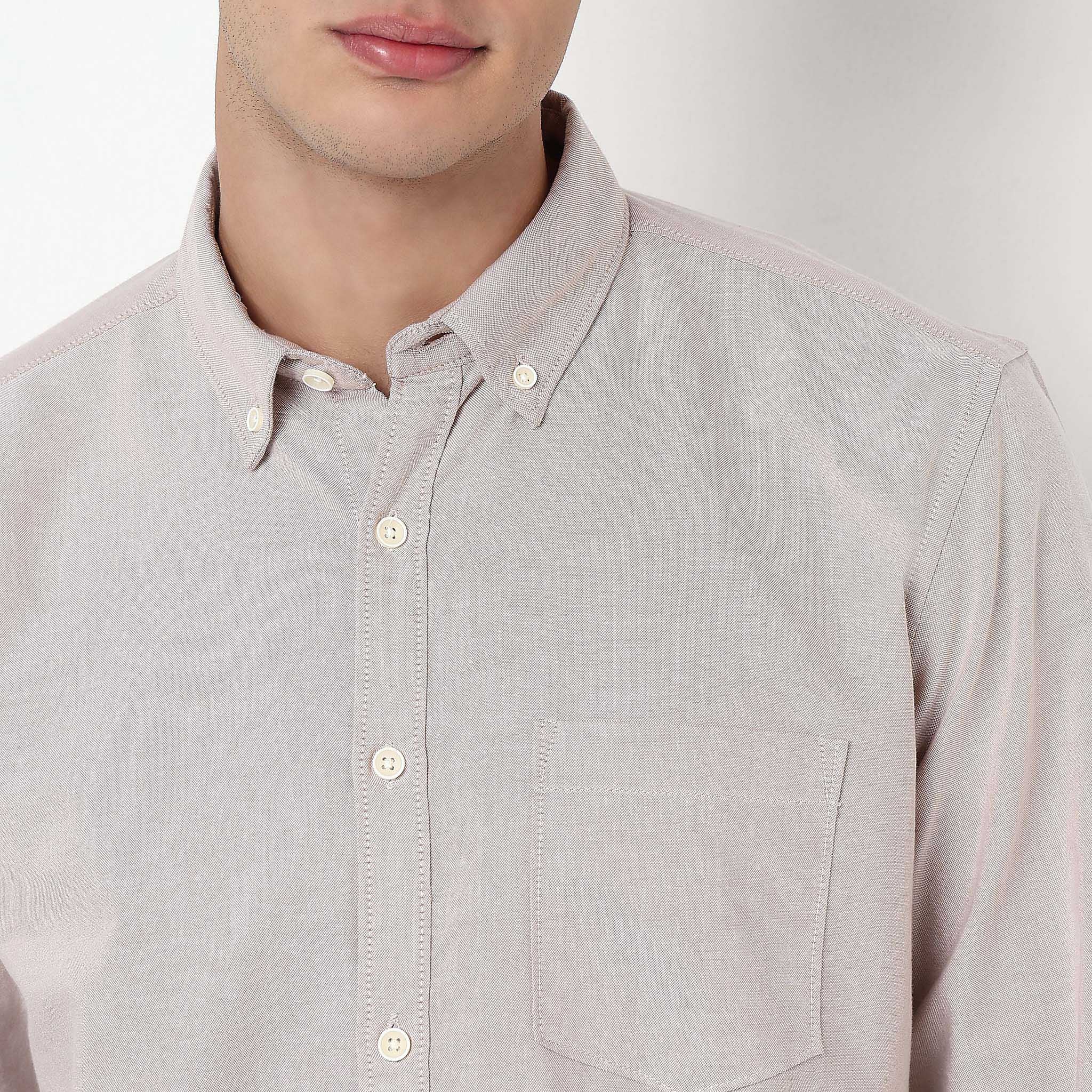 Madison Oxford 100% Cotton - Uber Classic Regular Fit Solid Shirt - Image 64