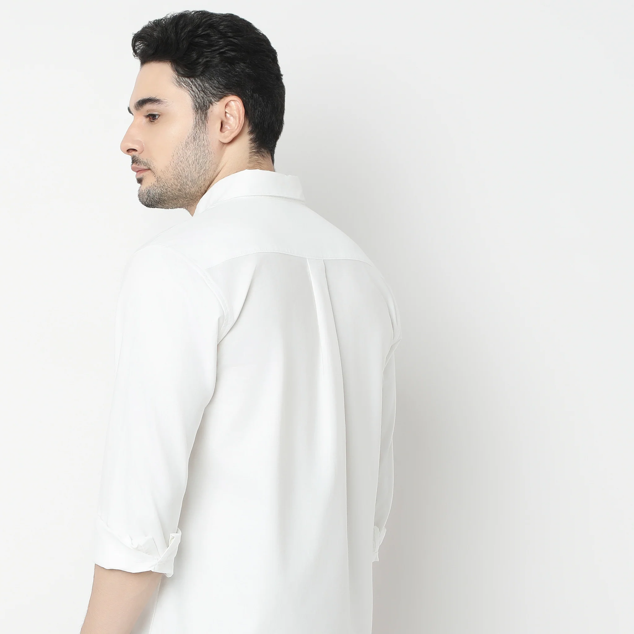 Madison Oxford 100% Cotton - Uber Classic Regular Fit Solid Shirt - Image 8