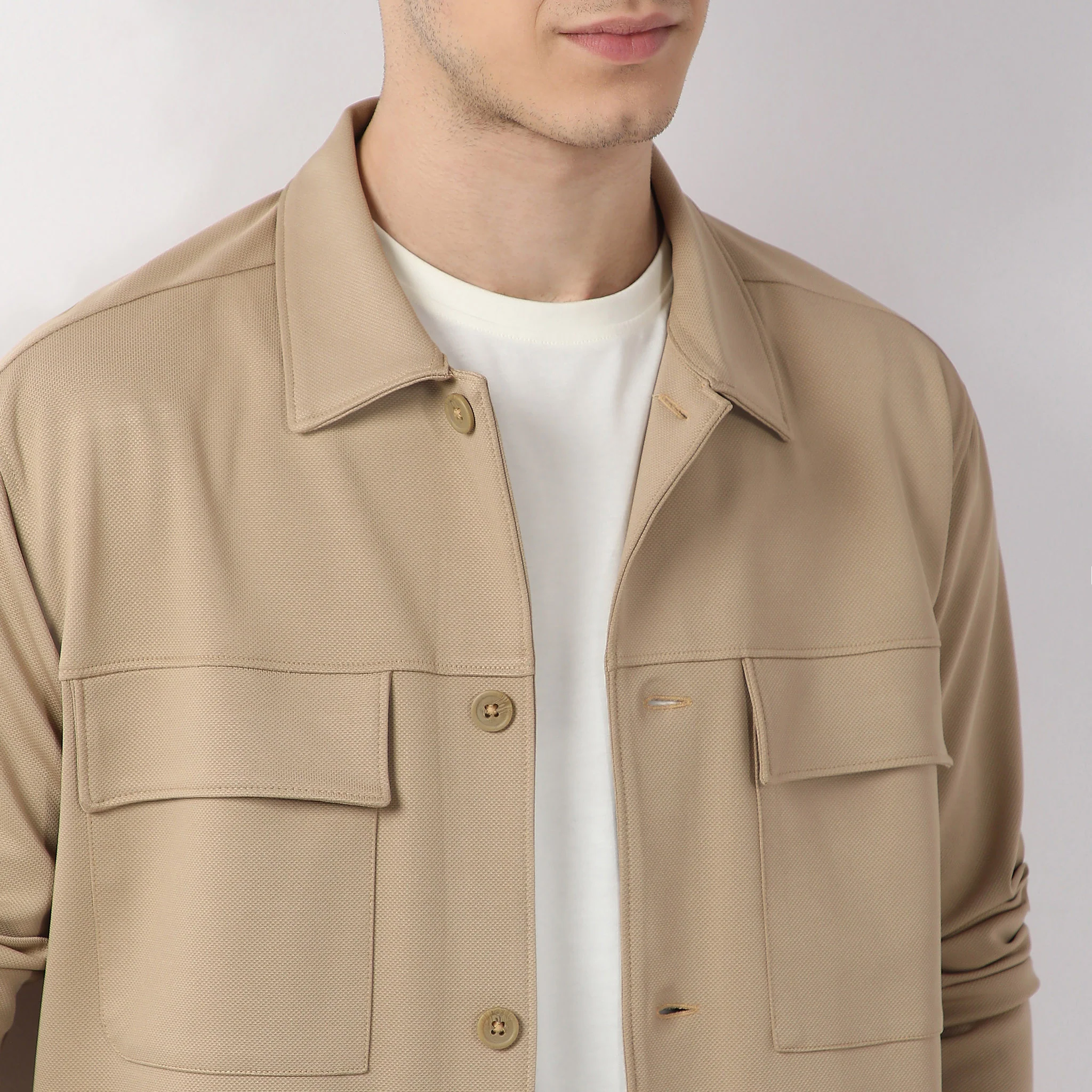 Slim Ft Solid Explorer Shirt - Image 9