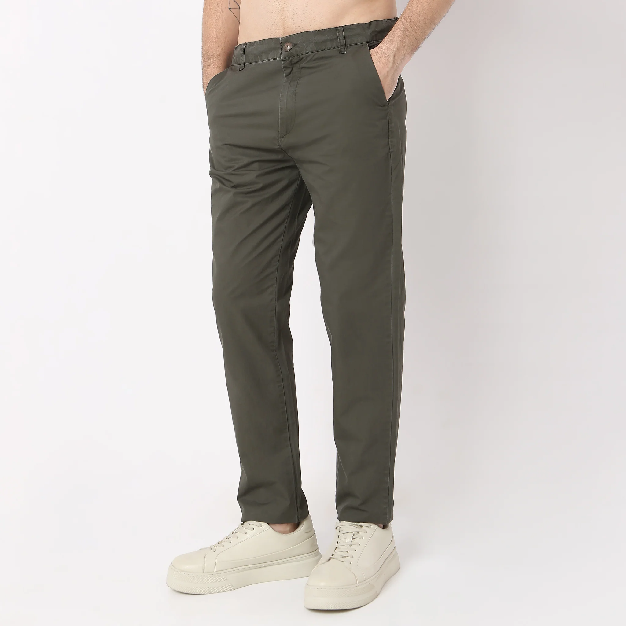 Brunch Pantsᵉˣ - Lounge pants Modern Elasticated Waistband Ankle Length 100% Cotton - Image 24